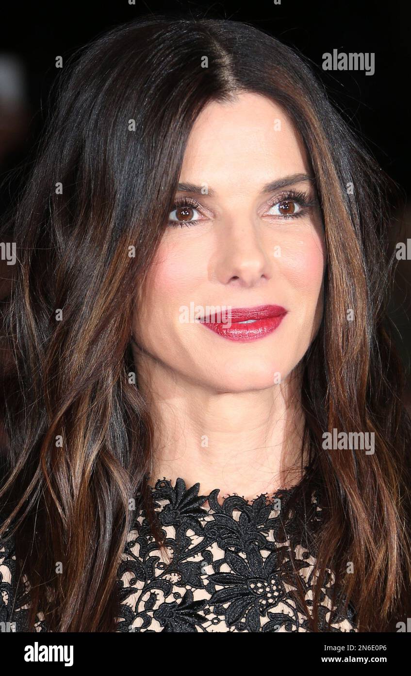 U.S actress Sandra Bullock attends the BFI London Film Festival Gala ...