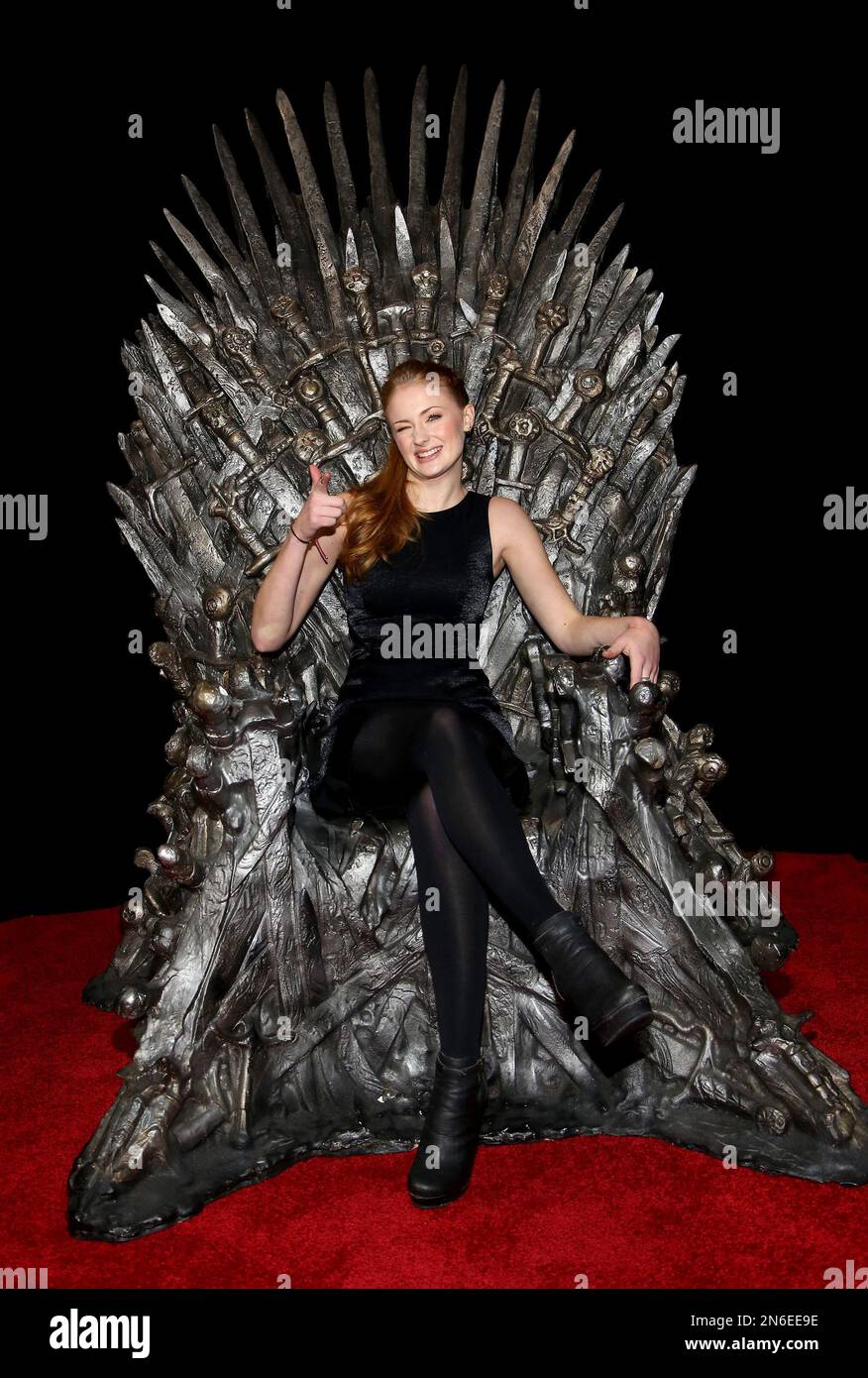 HOLLYWOOD, CA - MARCH 19: Sophie Turner poses for a portrait at the ...