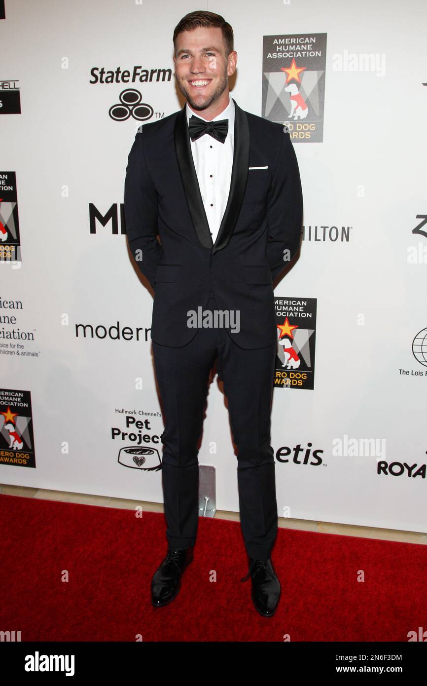 Actor Austin Stowell arrives at the 3rd Annual American Humane Association Hero Dog Awards at
