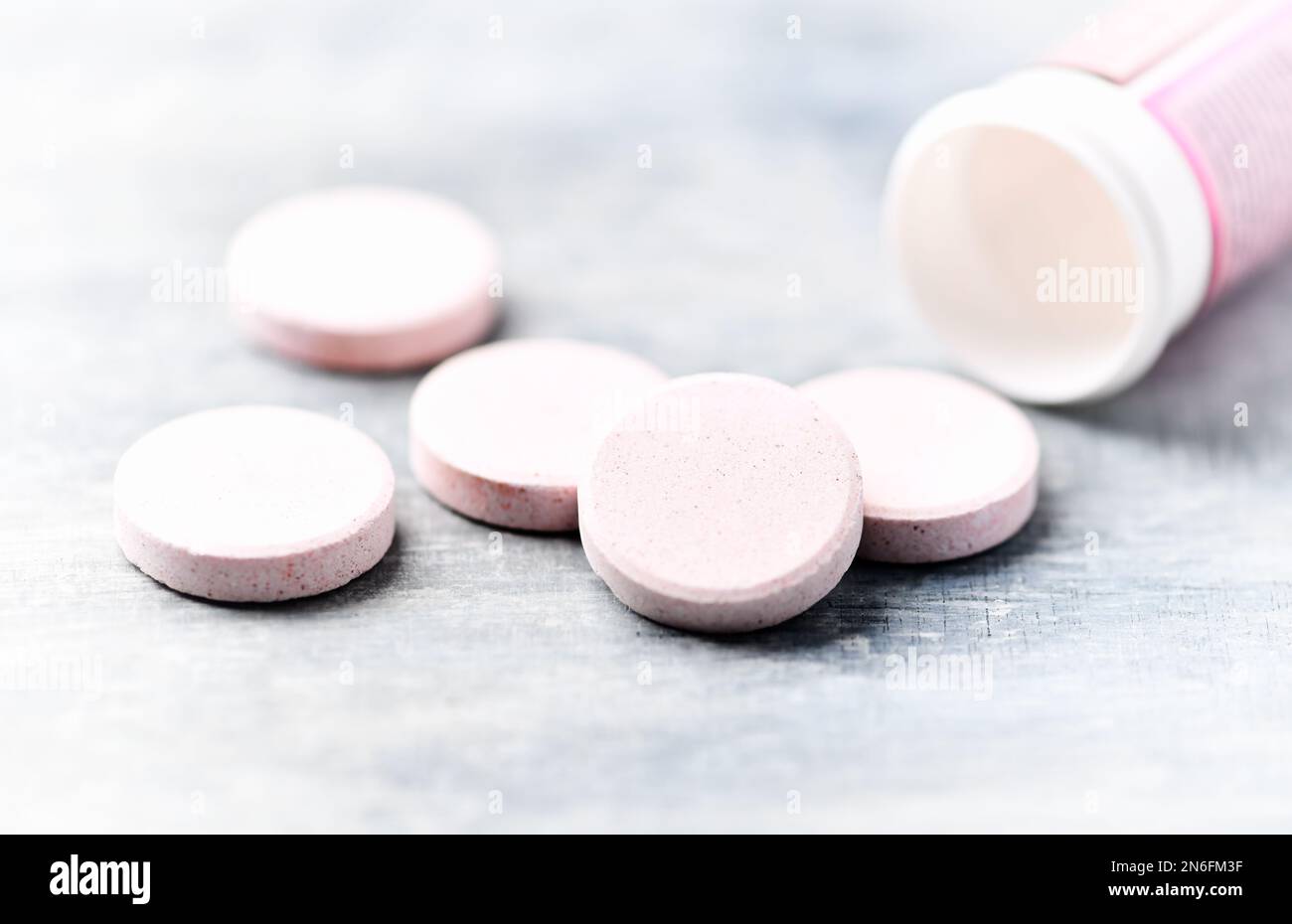 Collagen effervescent Tablets. Supplement to support collagen