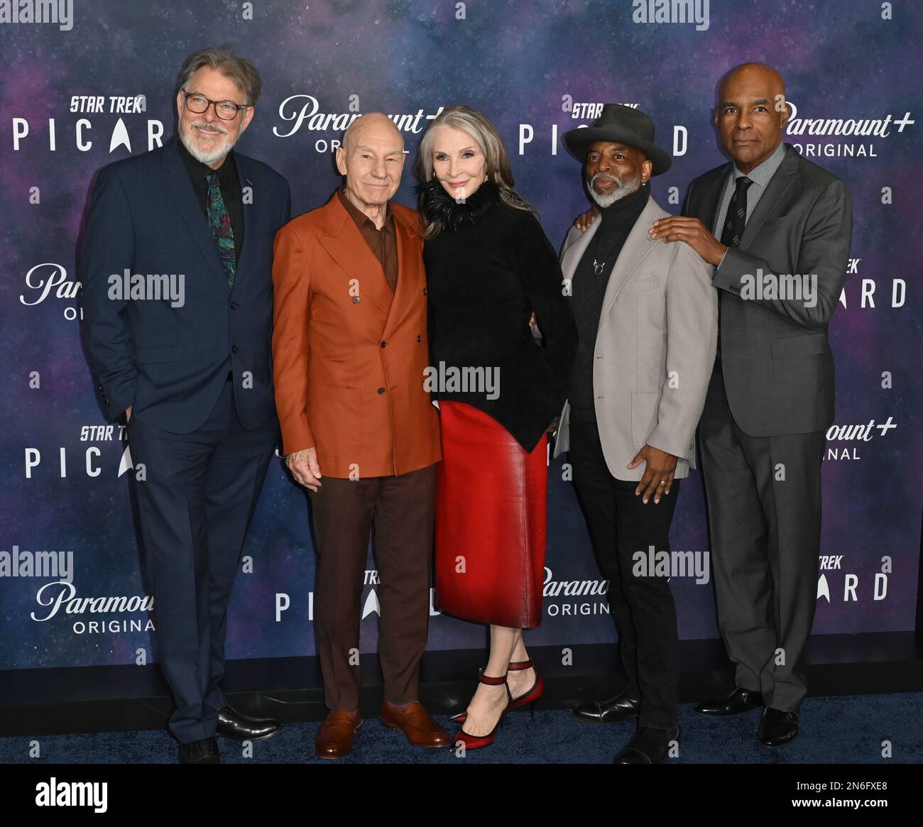 Los Angeles, USA. 09th Feb, 2023. Janathan Frakes, Patrick Stewart