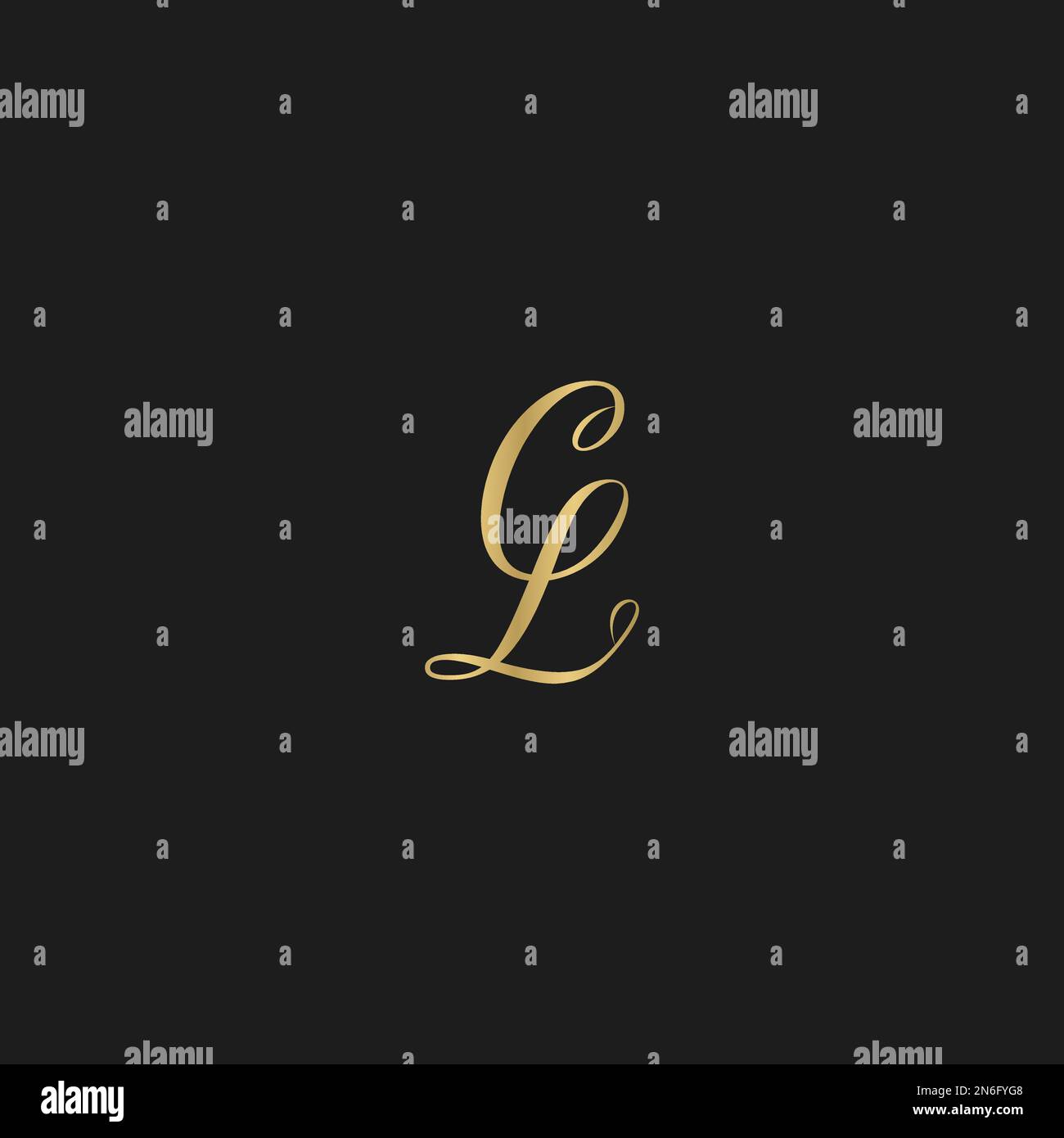 Alphabet letters Initials Monogram logo CL, LC, L and C Stock Vector ...