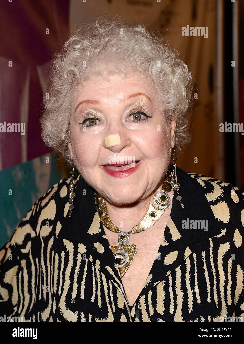 Actress Estelle Harris arrives on the red carpet at the West Coast