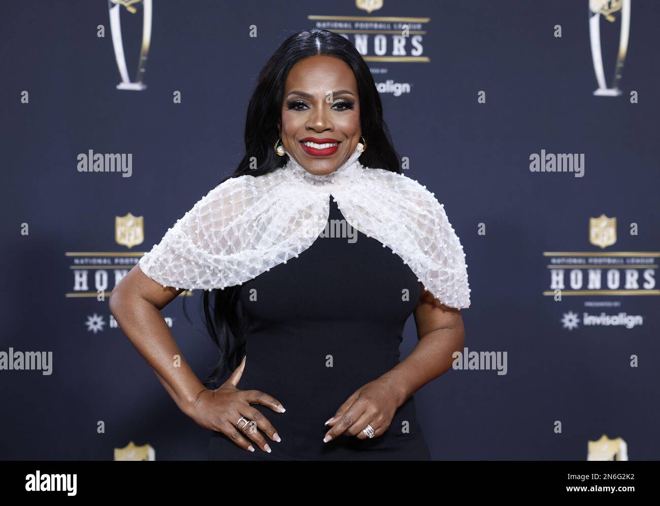 Phoenix, United States. 08th Feb, 2023. Sheryl Lee Ralph arrives on the red carpet at the 12th annual NFL Honors in Phoenix, Arizona on Thursday, February 9, 2023. The Philadelphia Eagles will play the Kansas City Chiefs in Super Bowl LVII at State Farm Stadium in Glendale, Arizona on Sunday, February 12th, 2023. Photo by John Angelillo/UPI Credit: UPI/Alamy Live News Stock Photo