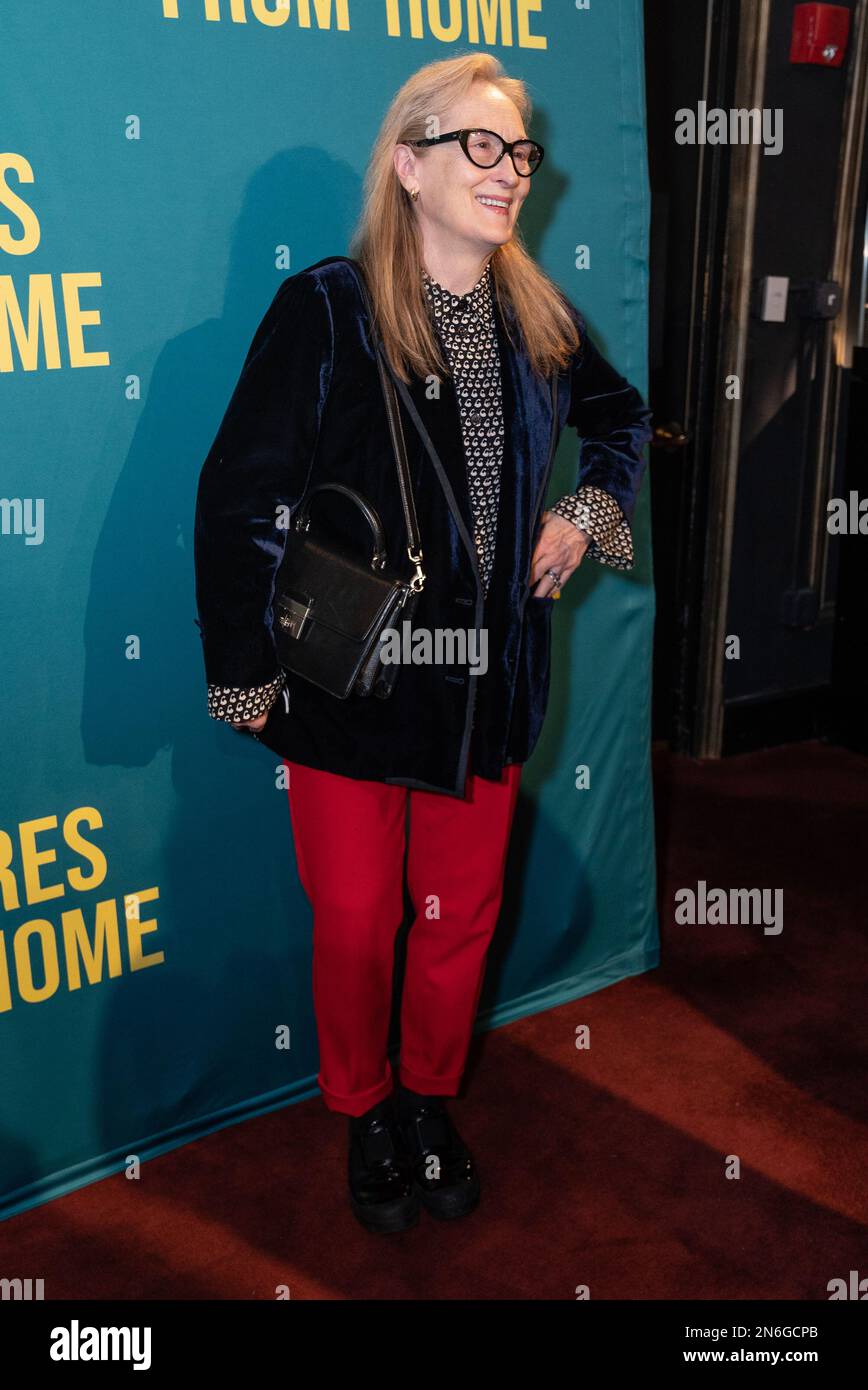 New York, USA. 09th Feb, 2023. Meryl Streep attends the opening night