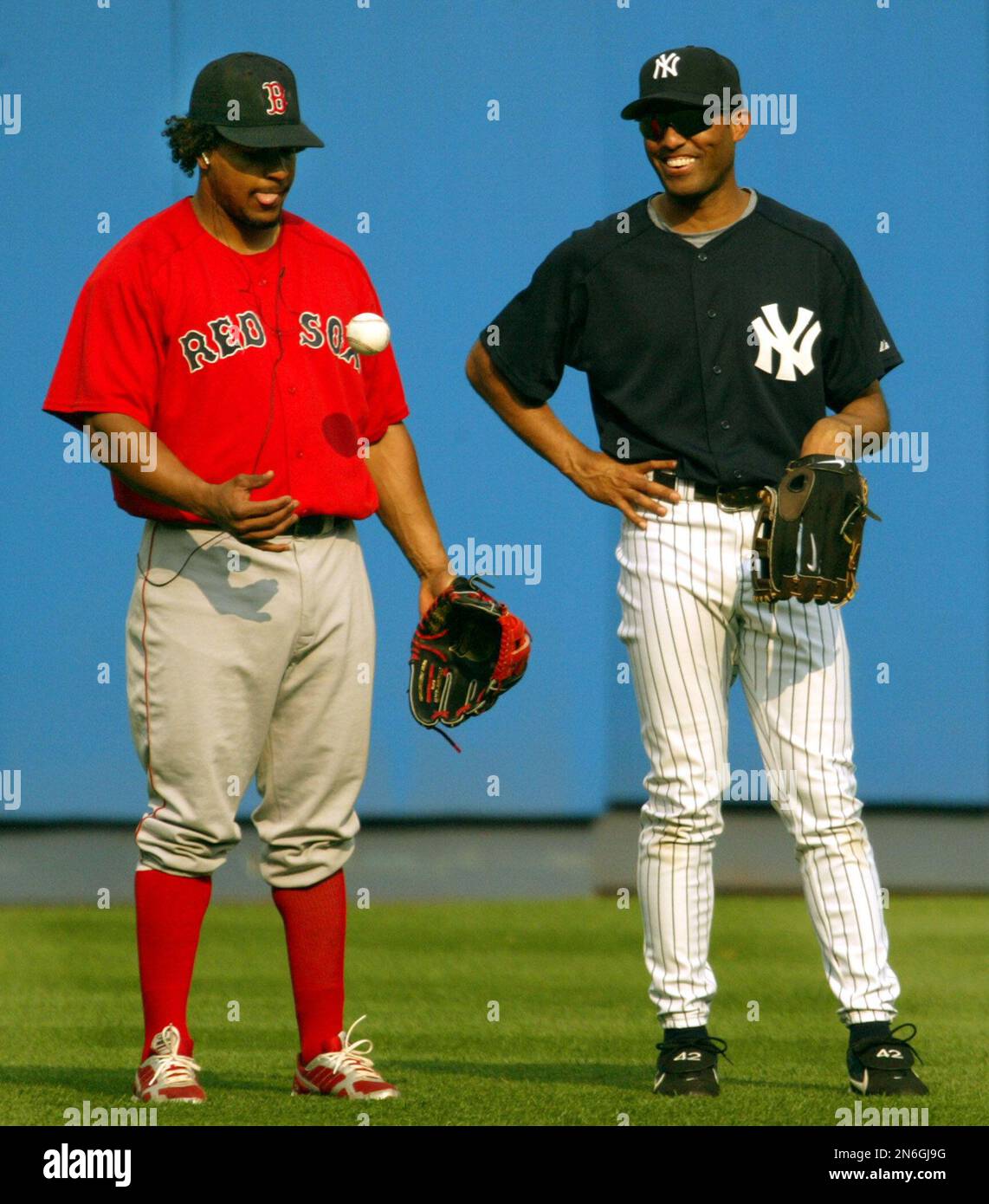 FileThis June 30, 2004 file photo shows Boston Red Sox left fielder