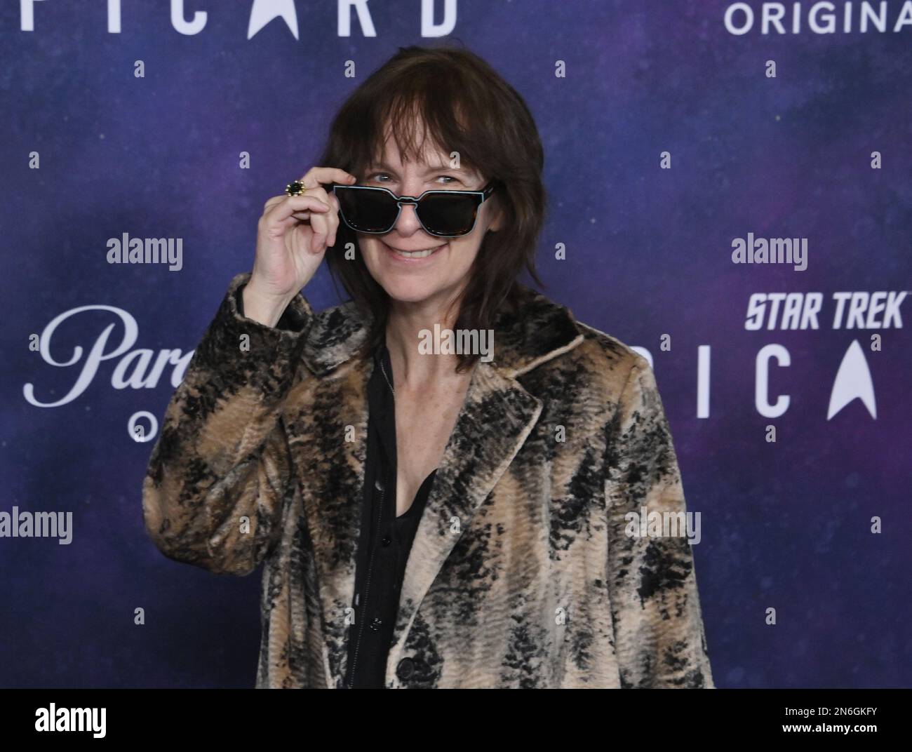 Los Angeles, United States. 09th Feb, 2023. Cast member Amanda Plummer attends the final season premiere of 'Star Trek: Picard' at the TCL Chinese Theatre in the Hollywood section of Los Angeles on Thursday, February 9, 2023. Photo by Jim Ruymen/UPI Credit: UPI/Alamy Live News Stock Photo