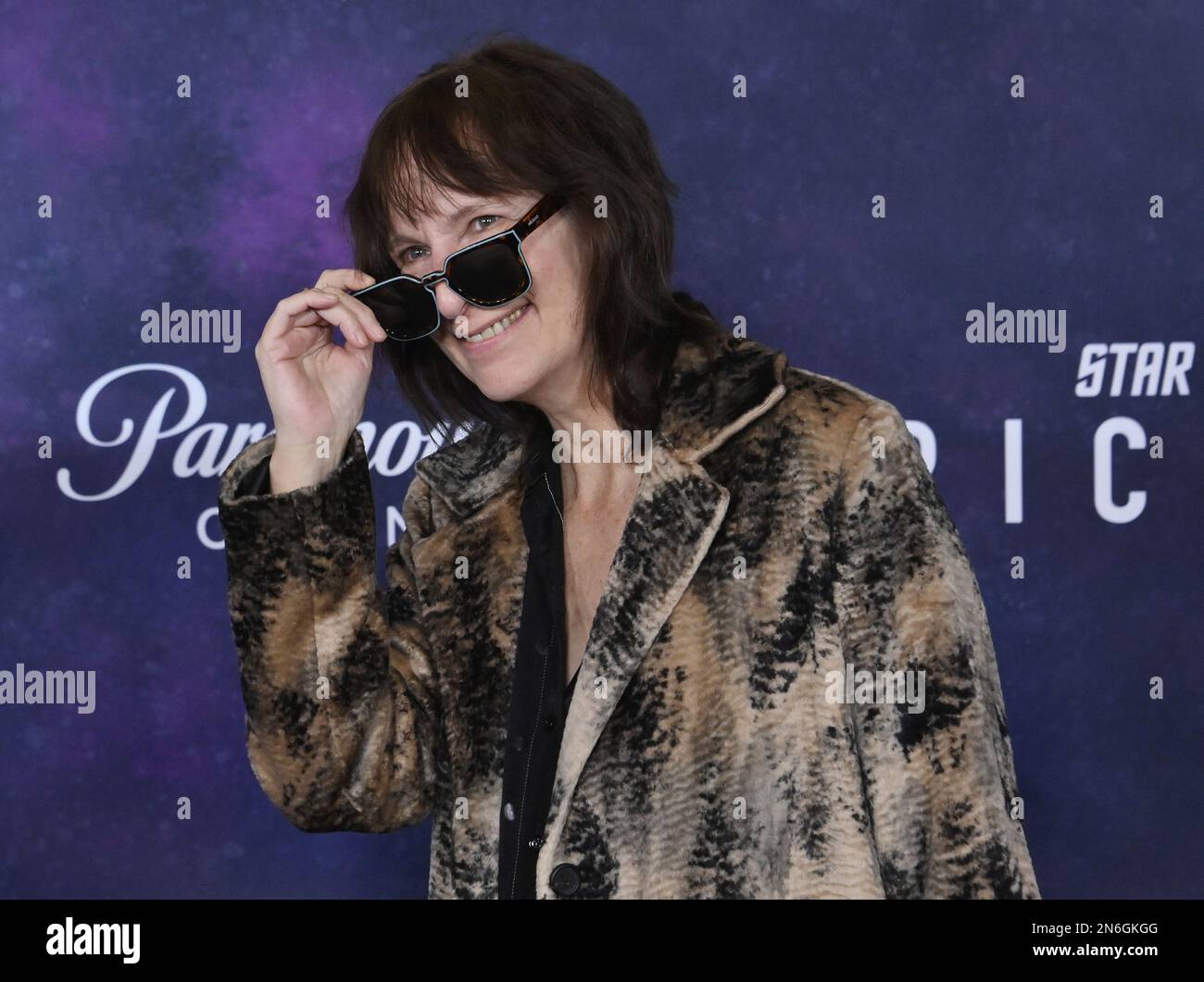 Los Angeles, United States. 09th Feb, 2023. Cast member Amanda Plummer attends the final season premiere of 'Star Trek: Picard' at the TCL Chinese Theatre in the Hollywood section of Los Angeles on Thursday, February 9, 2023. Photo by Jim Ruymen/UPI Credit: UPI/Alamy Live News Stock Photo