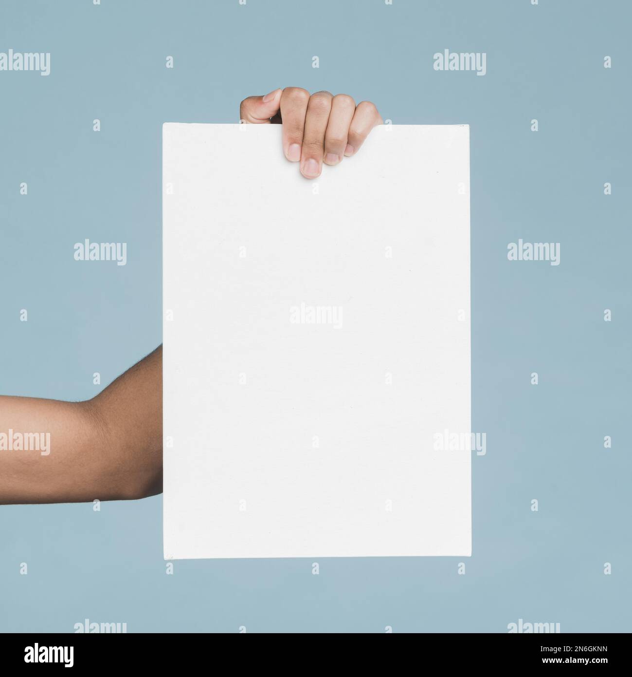 man holding blank sign (1) . Resolution and high quality beautiful photo Stock Photo
