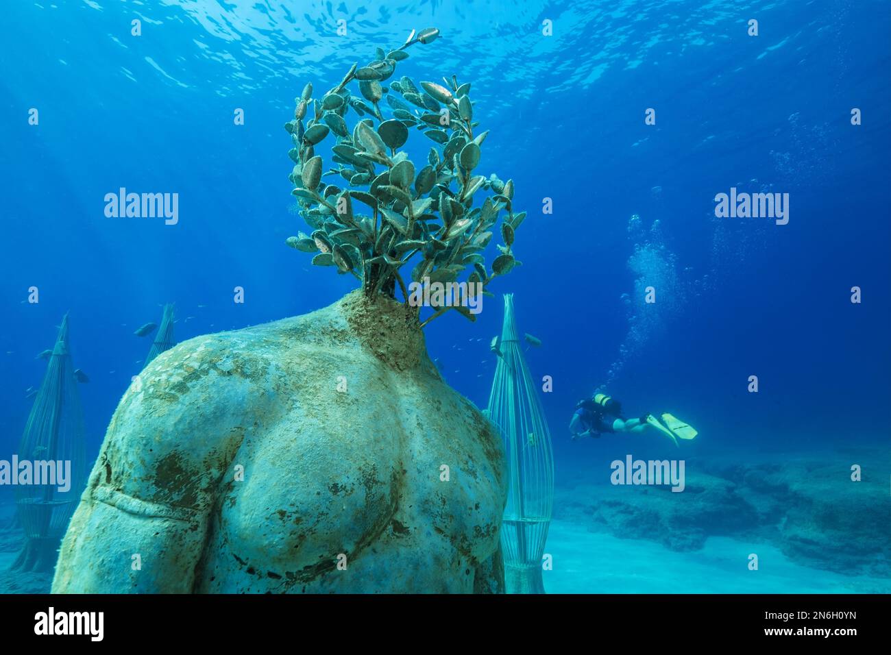 Museum of Underwater Sculpture Ayia Napa (MUSAN), Art work sculptor