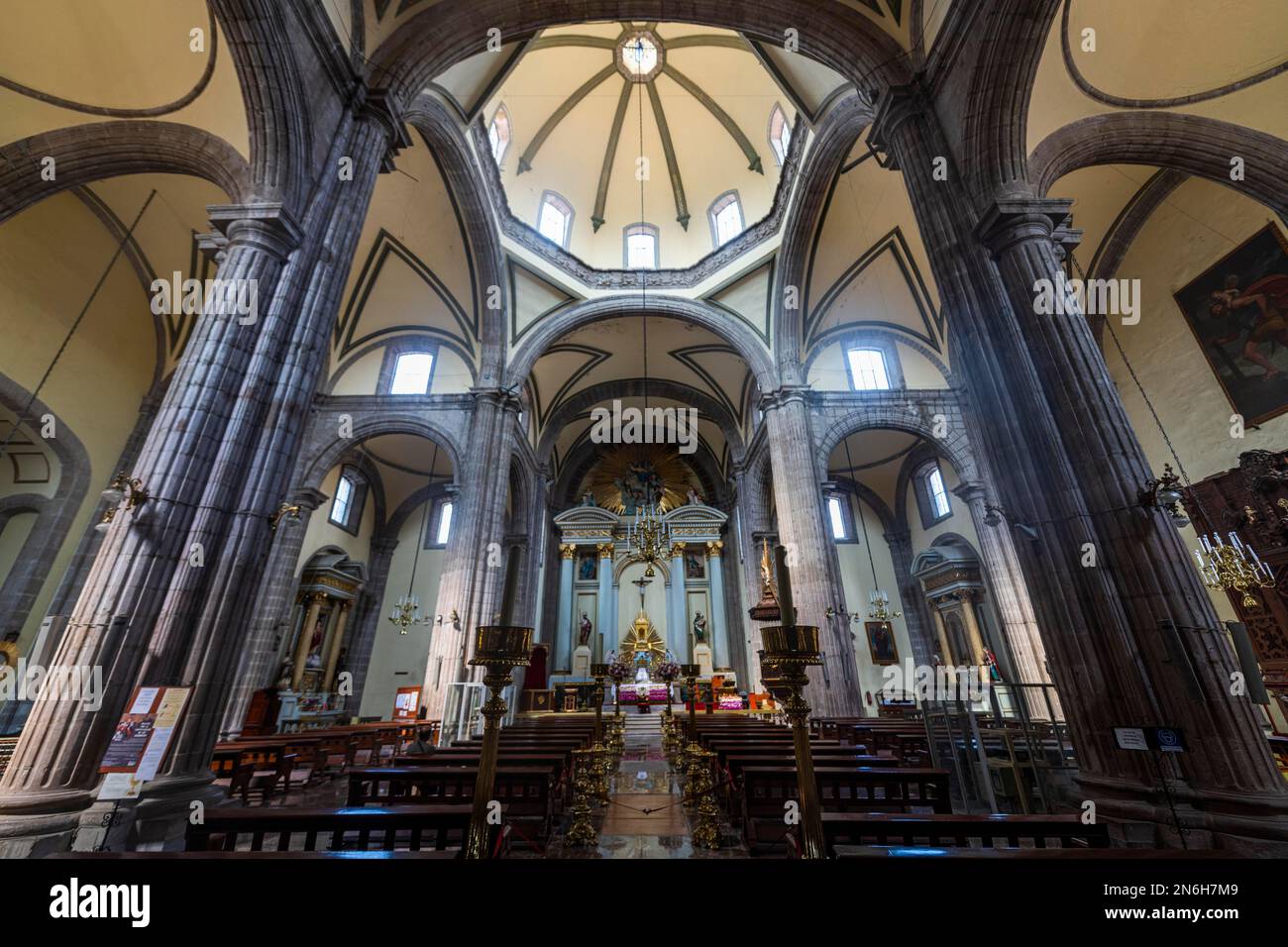Mexico City Metropolitan Cathedral, Mexico city, Mexico Stock Photo