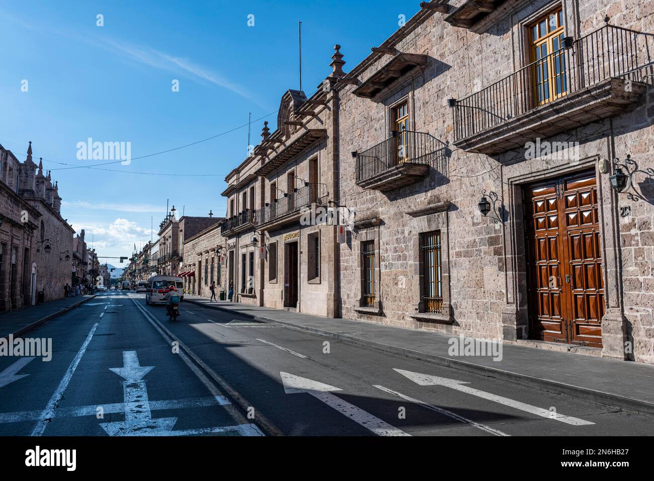 Historic center, Unesco site Morelia, Michoacan, Mexico Stock Photo Alamy