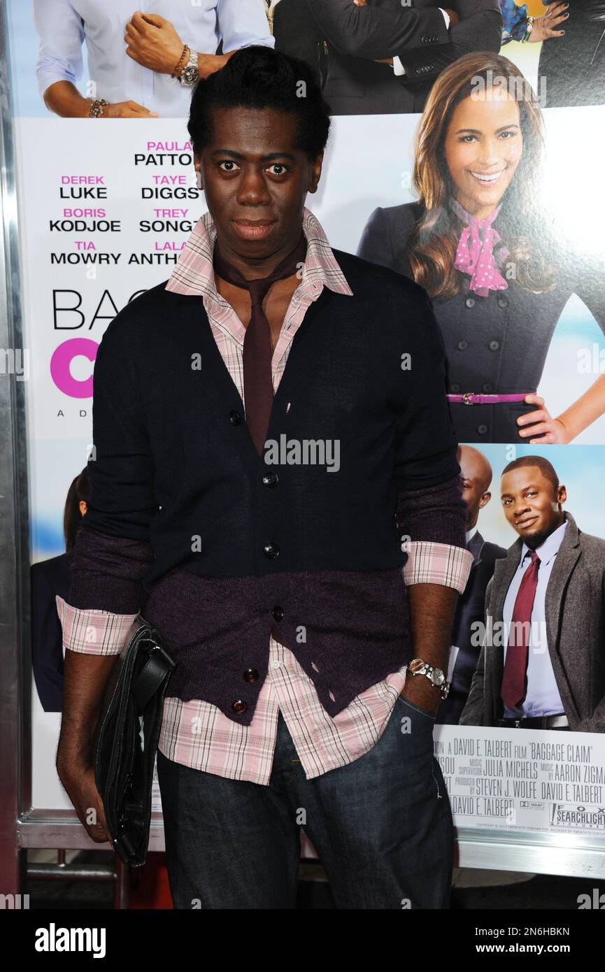 J. Alexander arrives at the world premiere of 