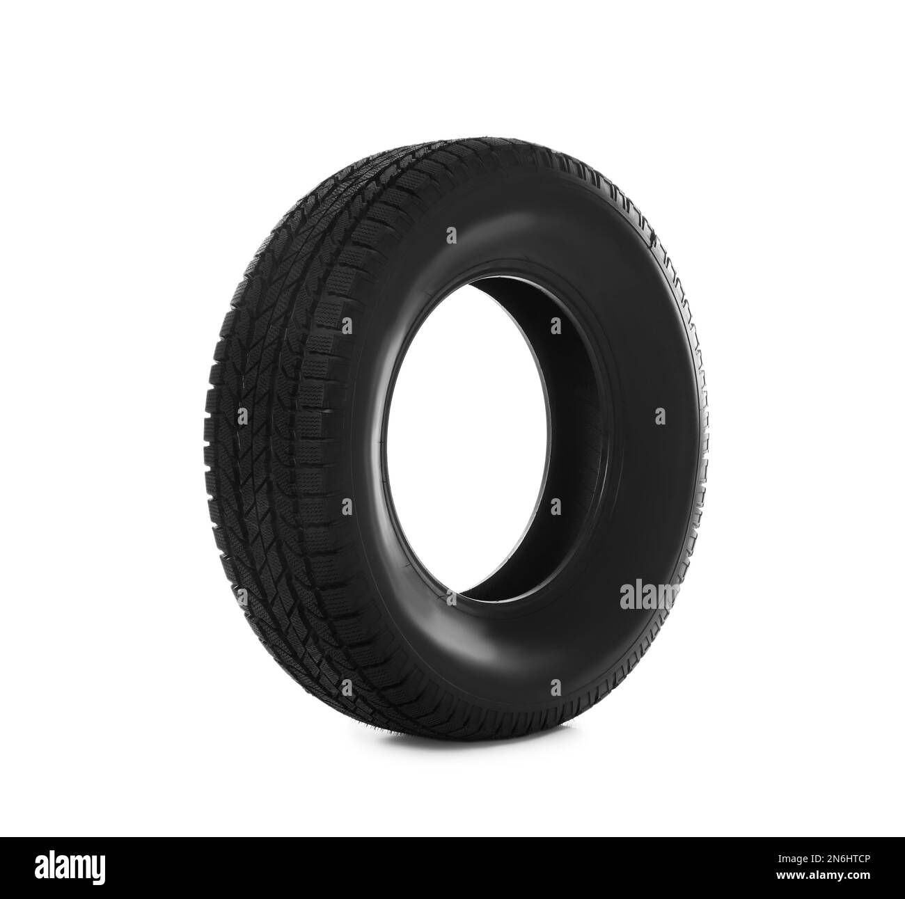 New winter tire isolated on white. Car maintenance Stock Photo Alamy