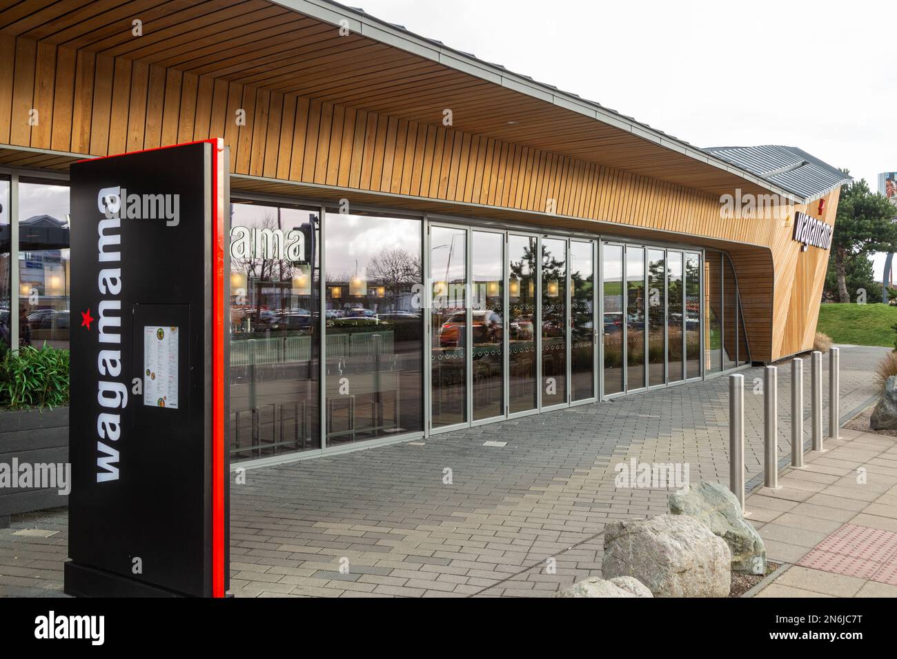 Wagamama store at fort kinnaird retail park Stock Photo Alamy