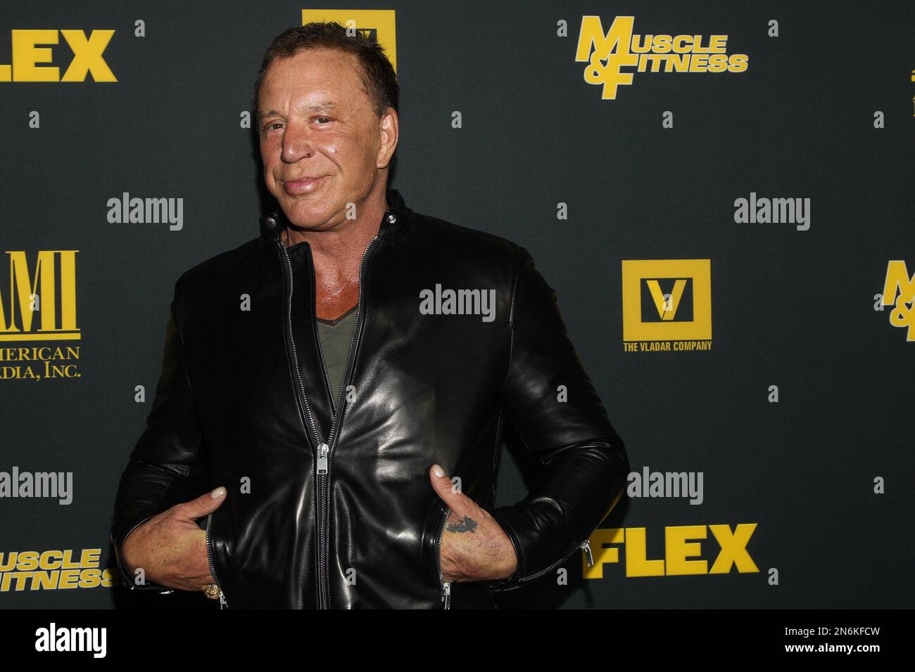 Paul Rourke Actor Mickey Rourke arrives at the premiere of