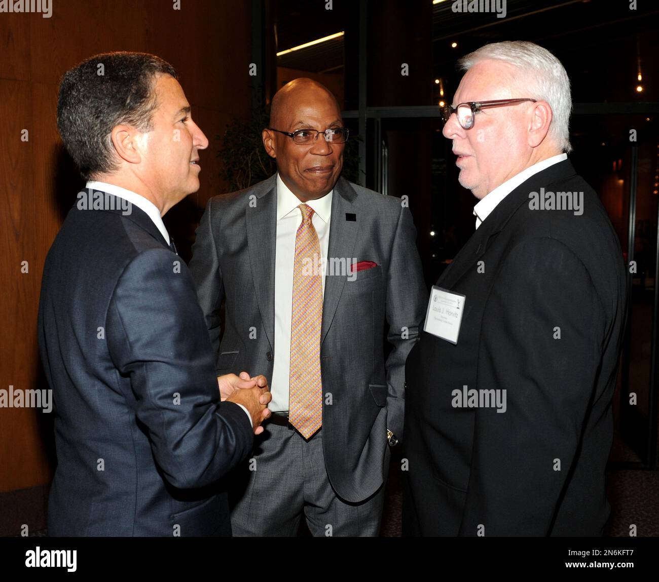 From left, Academy Chairman & CEO Bruce Rosenblum, nominee and ...