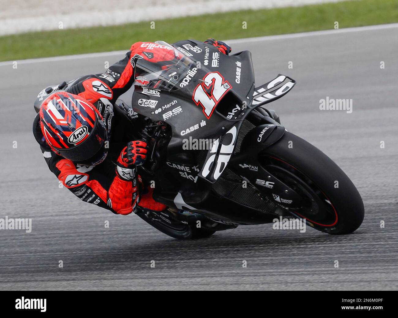 Kuala Lumpur, Malaysia. 10th Feb, 2023. Spanish rider Maverick Vinales ...