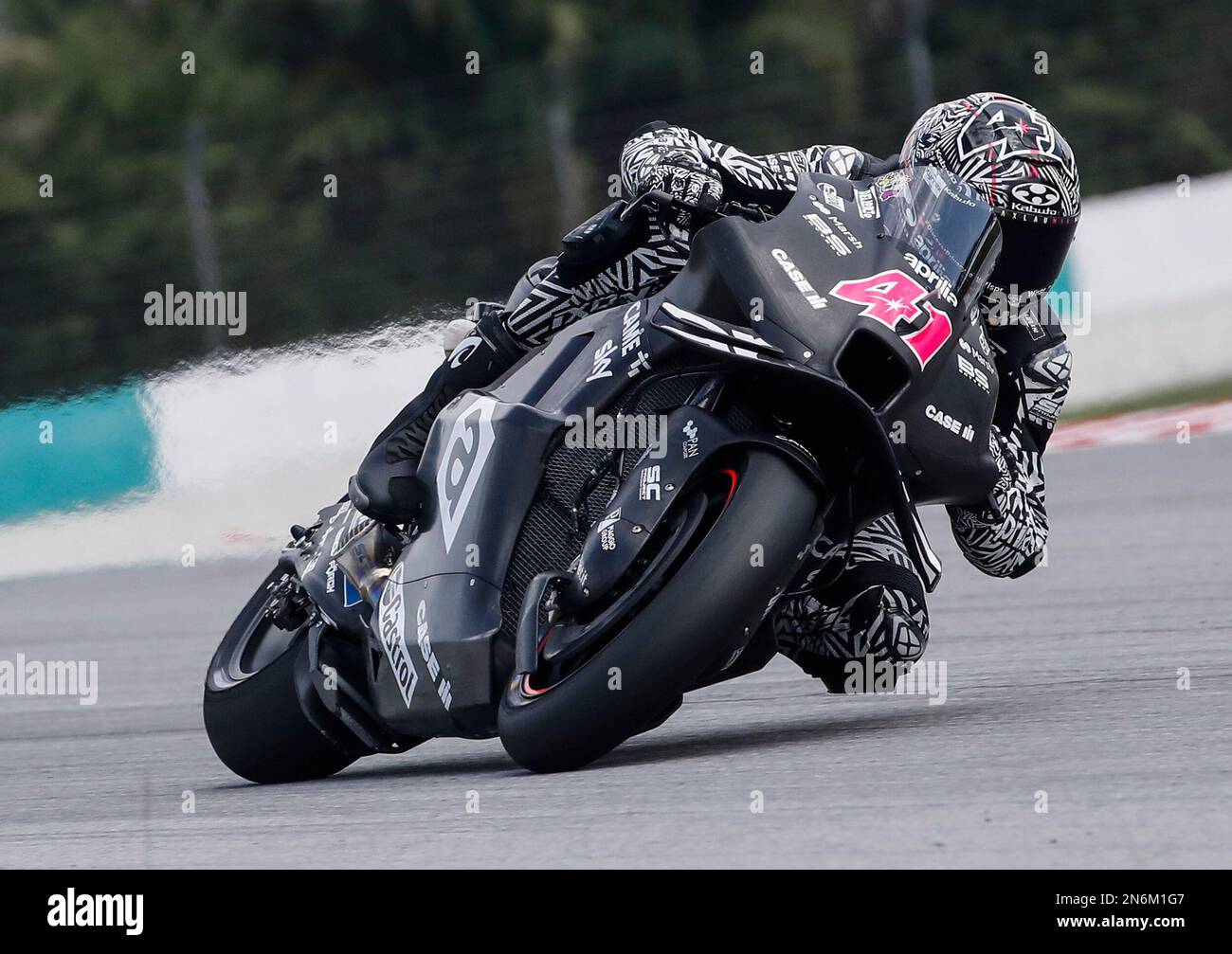 Kuala Lumpur, Malaysia. 10th Feb, 2023. Spanish rider Aleix Espargaro ...