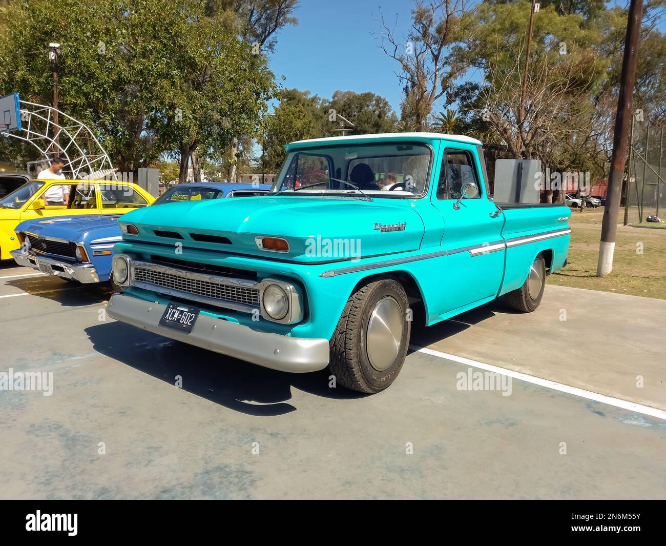 1965 chevy truck fleetside chevrolet hi-res stock photography and