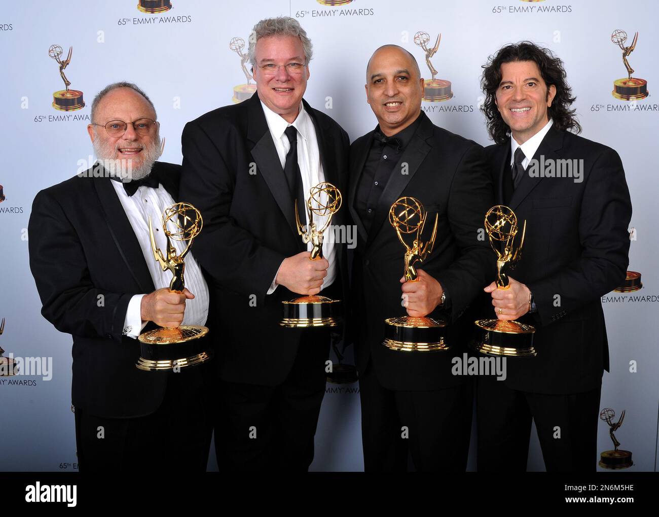From left, Frank Stettner, Tom Fleischman, George A. Lara, and Mark ...