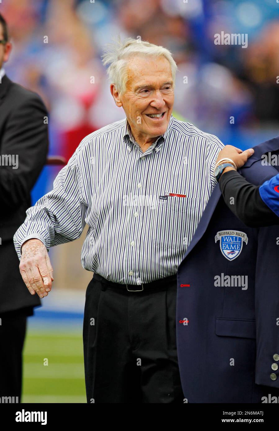 Marv Levy of the Buffalo Bills Stock Photo - Alamy