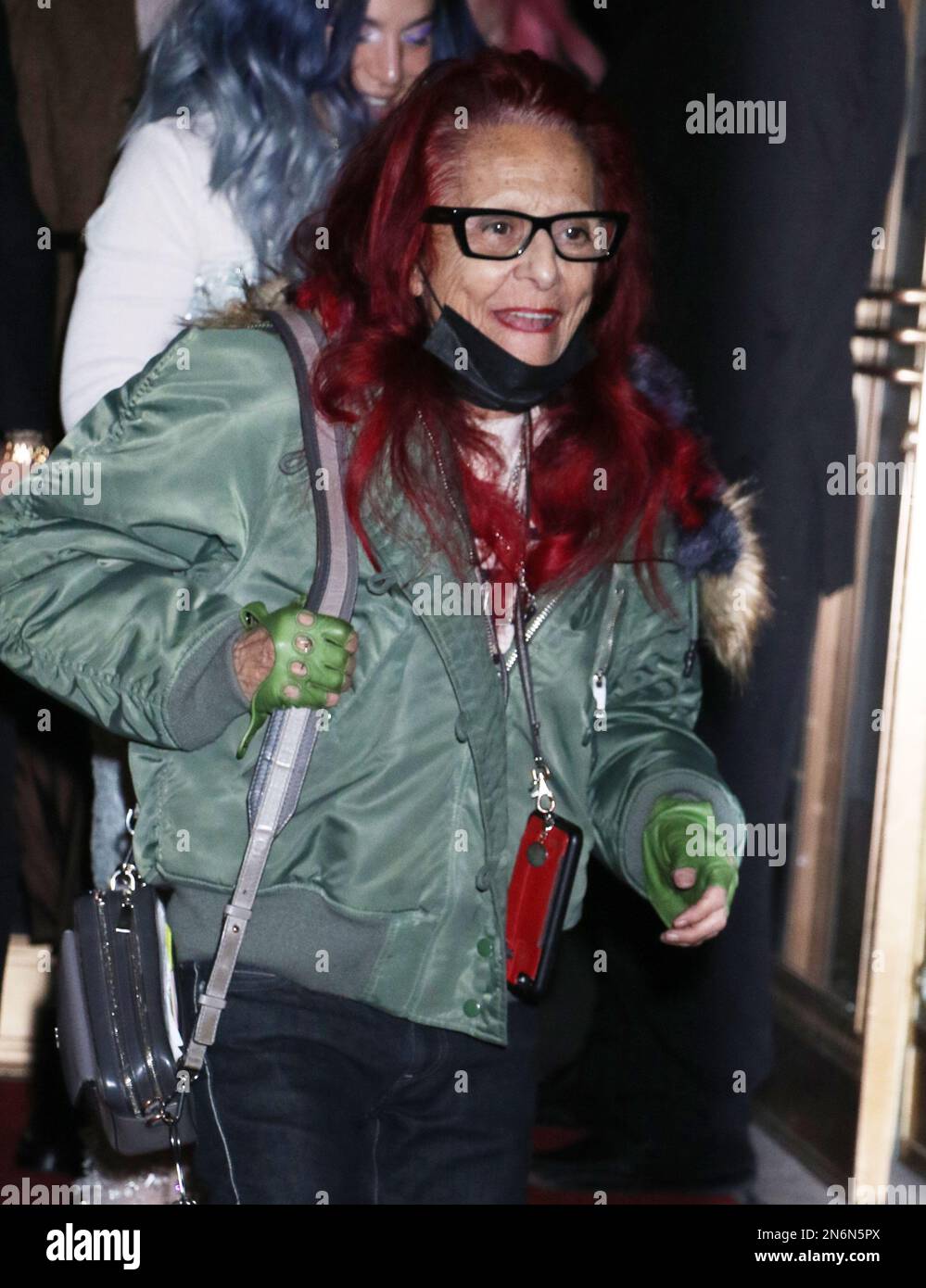 New York Fashion Week Fall/Winter 2023 Celebrity Sightings. PICTURED