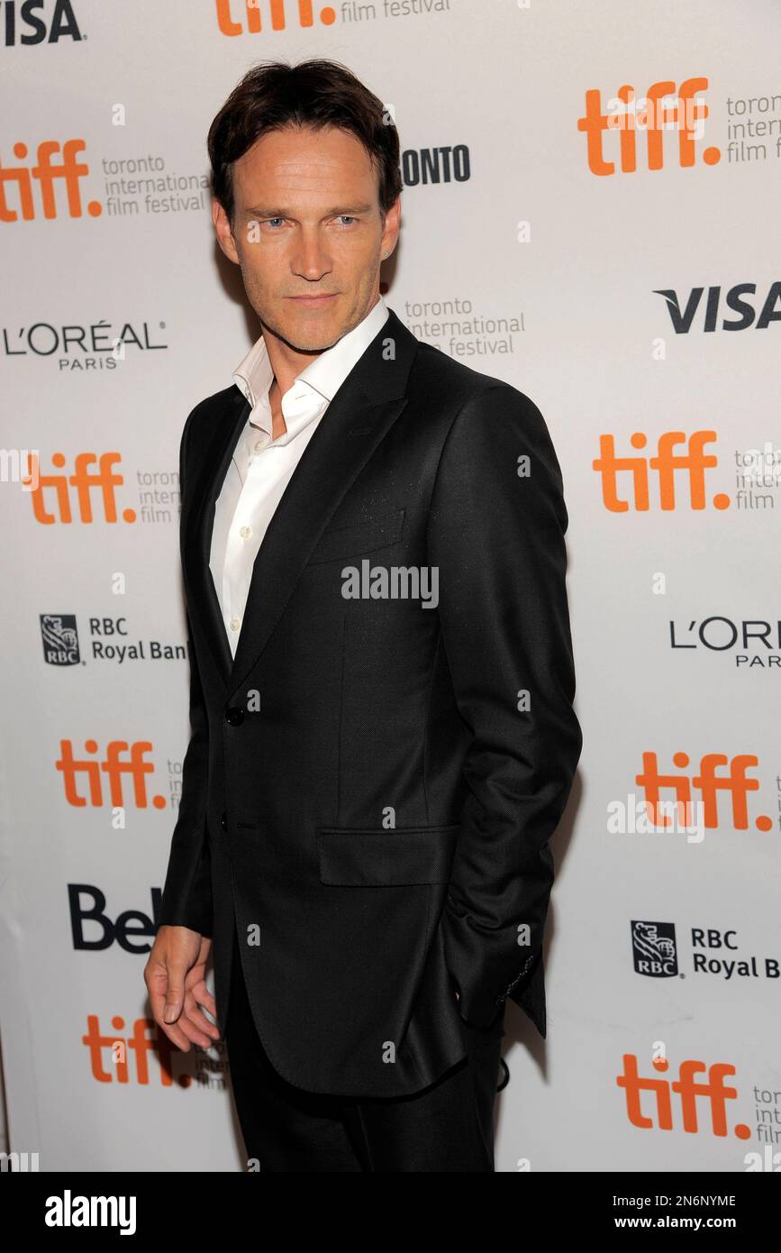 Stephen Moyer, a cast member in "Devil's Knot," poses at the premiere