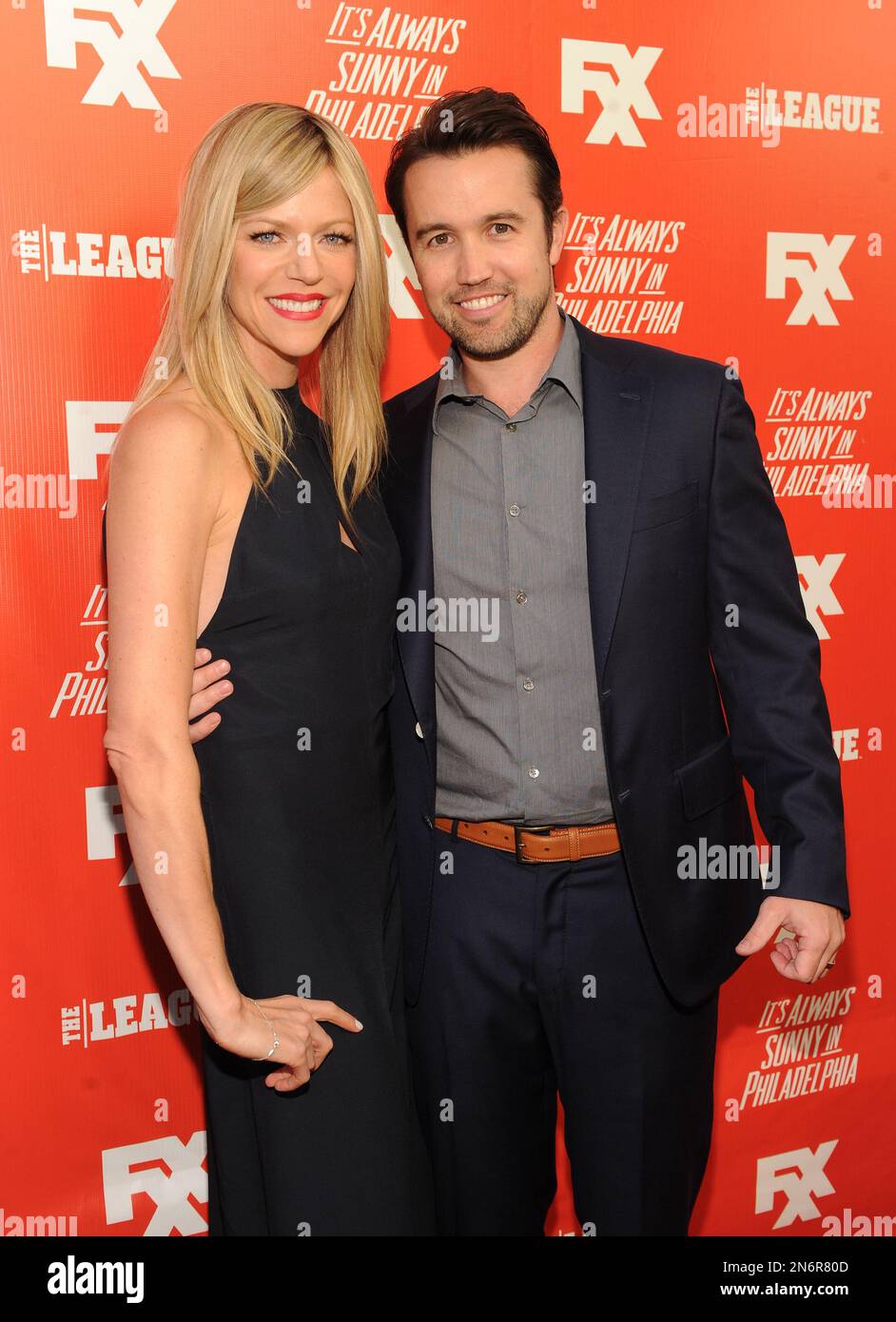 Charlie Day, Mary Elizabeth Ellis, Kaitlin Olson, Rob McElhenney, Glenn  Howerton It's Always Sunny in Philadelphia & The League Season Premiere  Hollywood. USA - 09.10.12 Where: Hollywood, CA When: 09 Oct 2012 Stock  Photo - Alamy