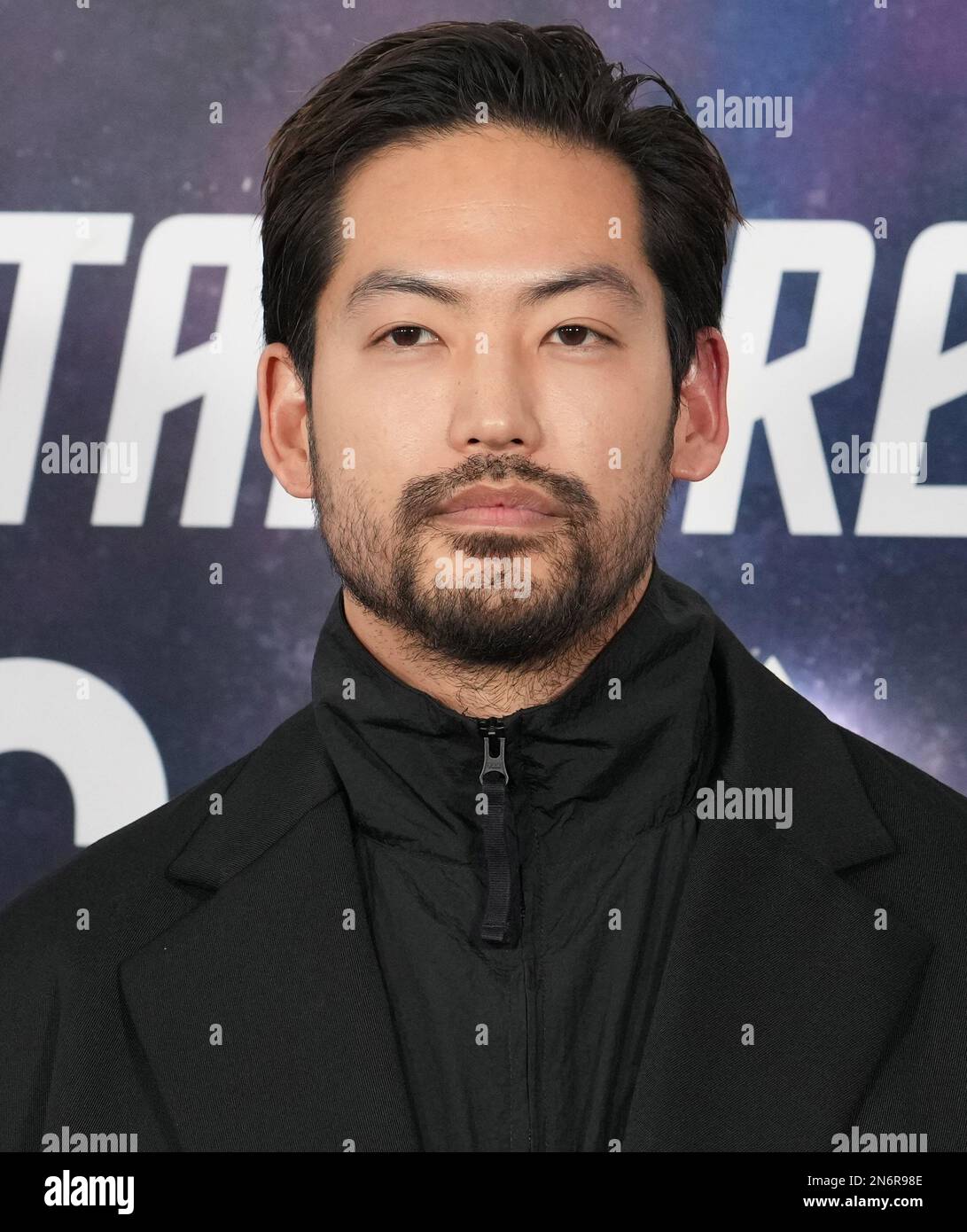 Joseph Lee arrives at the Paramount+ Original Series' STAR TREK: PICARD Final Season Premiere held at the TCL Chinese Theatre in Hollywood, CA on Thursday,February 9, 2023. (Photo By Sthanlee B. Mirador/Sipa USA) Stock Photo