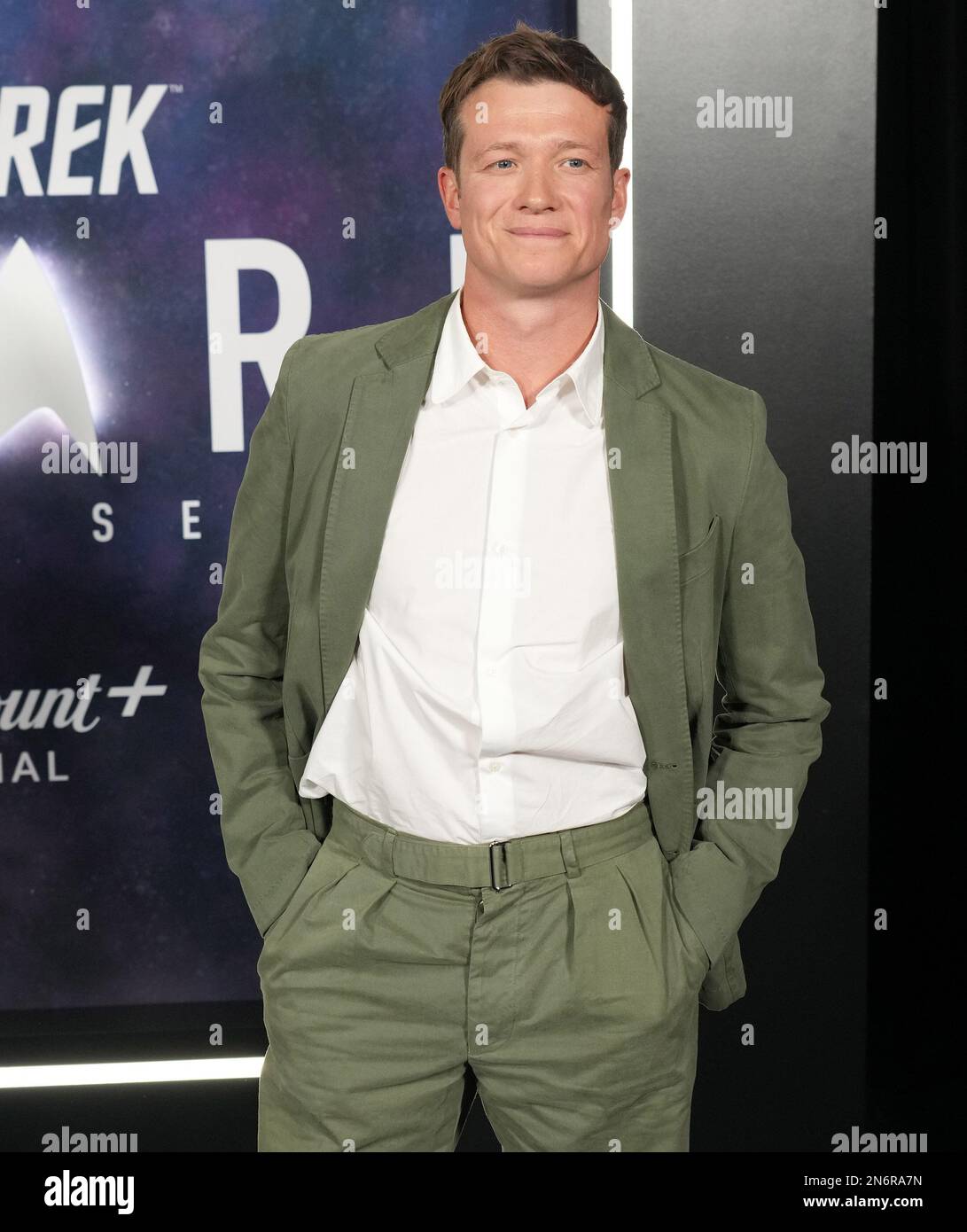 Ed Speleers arrives at the Paramount+ Original Series' STAR TREK