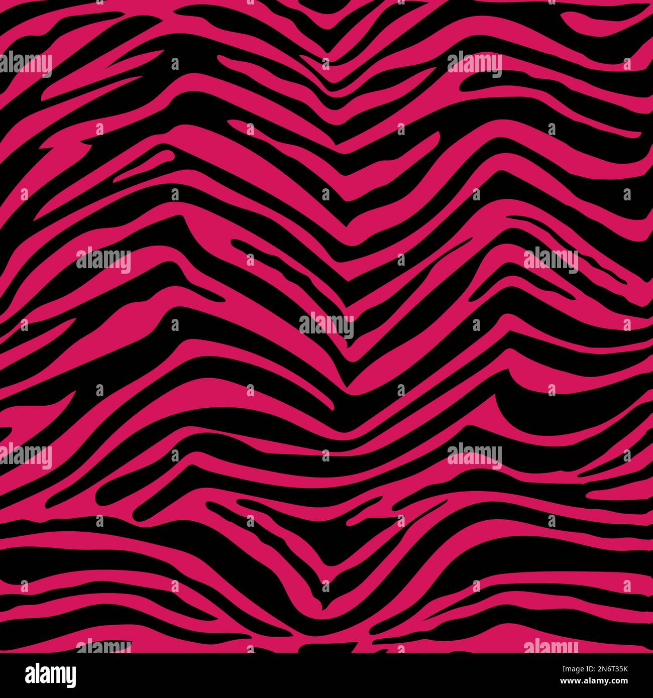 Vector illustration of seamless zebra pattern Stock Vector Image & Art ...