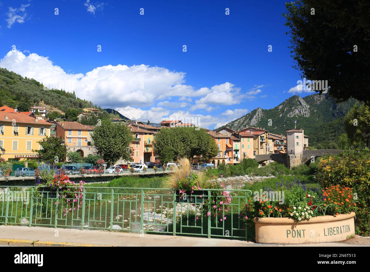Sospel, vallee de la Bevera, Alpes Maritimes, 06, Cote d'Azur, France Stock Photo