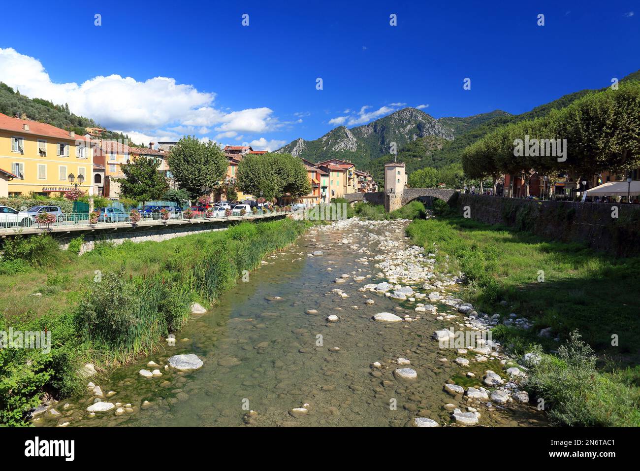 Sospel, vallee de la Bevera, Alpes Maritimes, 06, Cote d'Azur, France Stock Photo