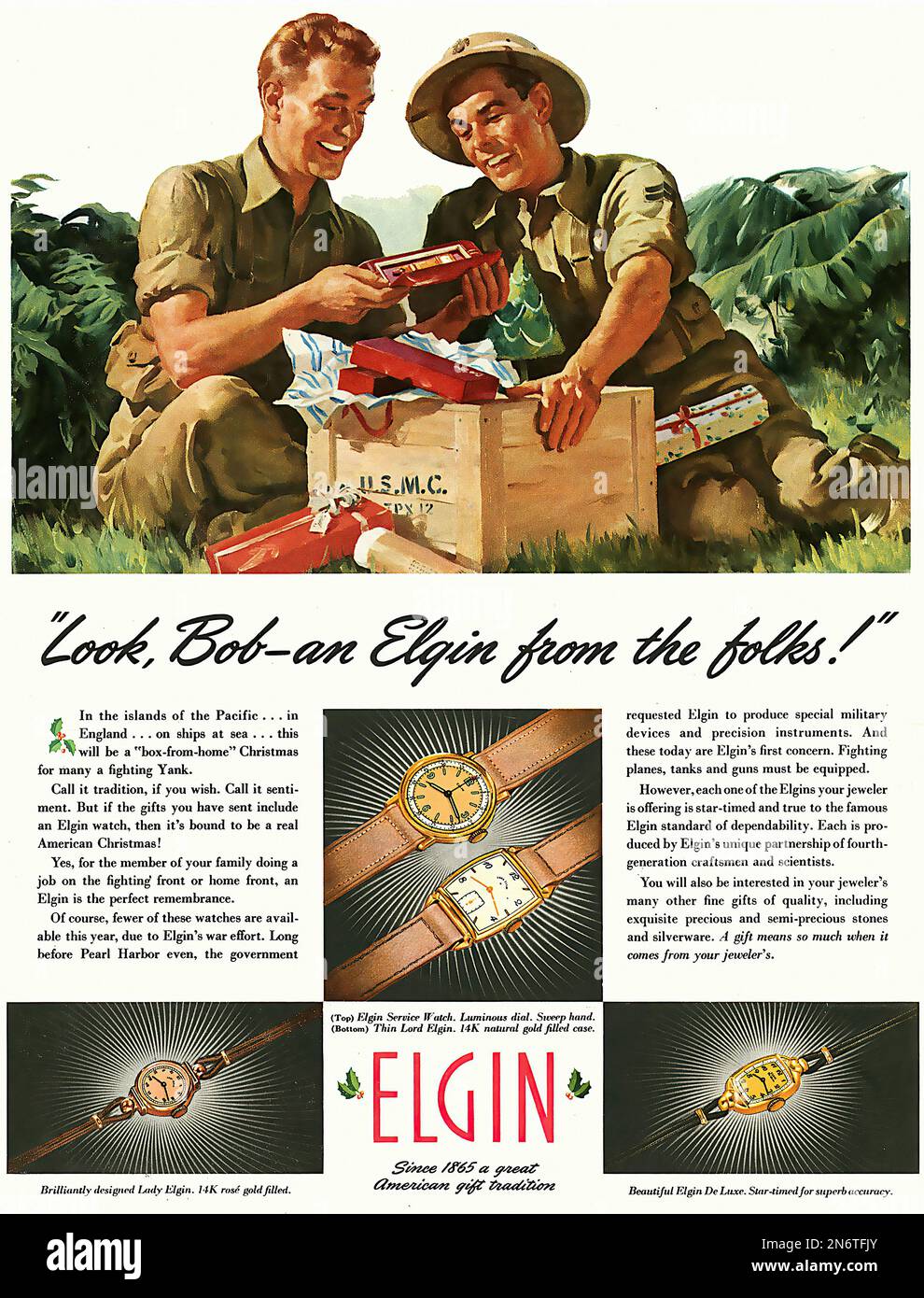 Elgin watches hi res stock photography and images Alamy
