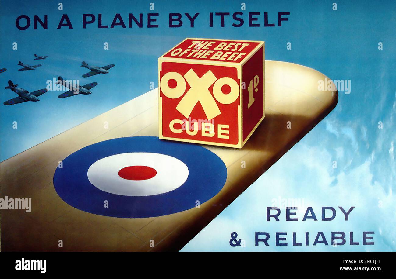 bouillon OXO Cube American (U.S.) advertising during World War II