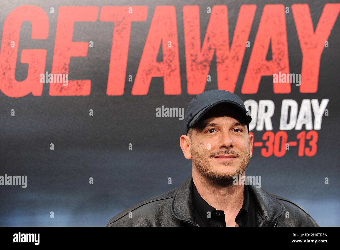 Director/producer Courtney Solomon arrives at the premiere of "Getaway