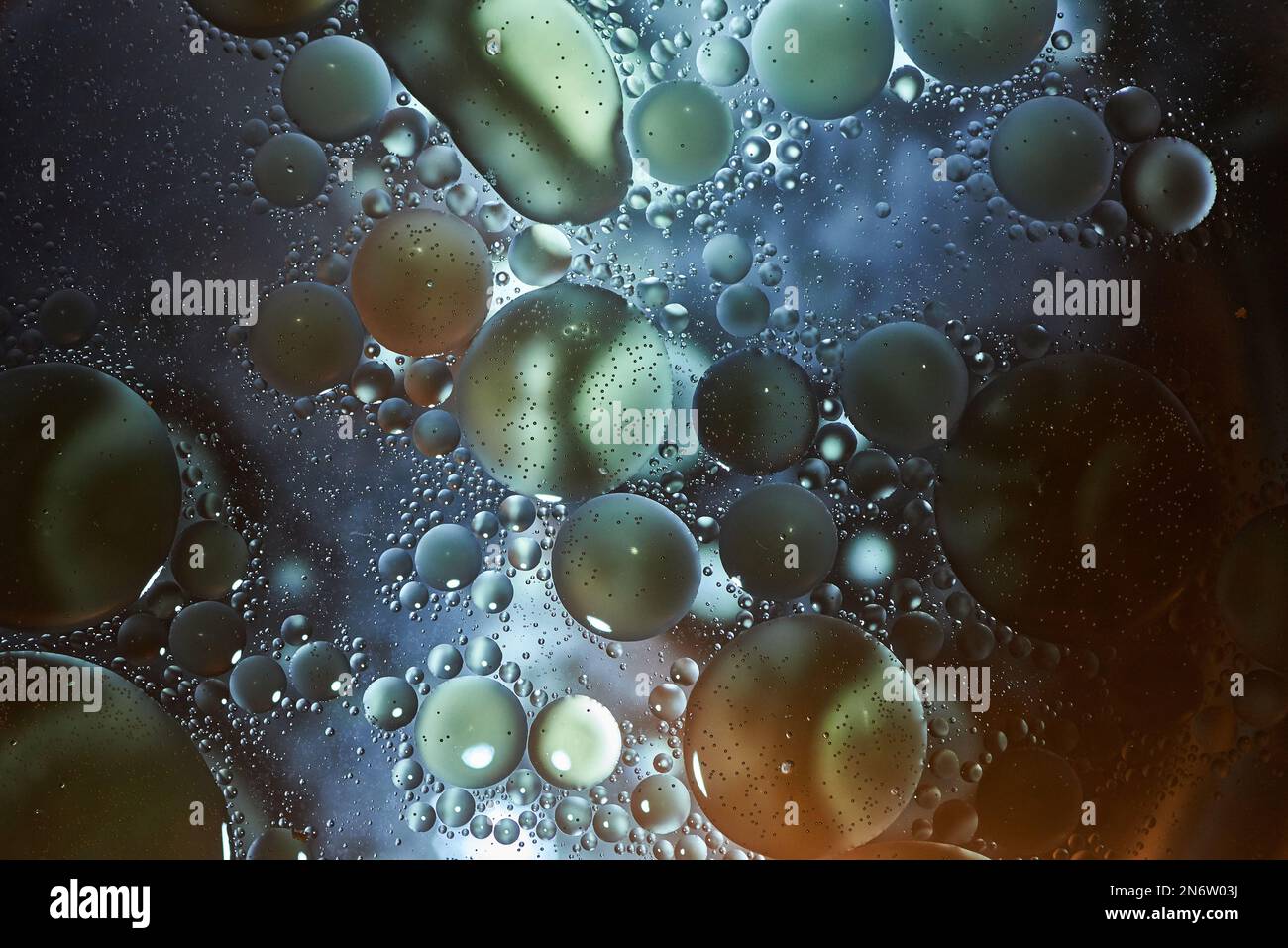 Bubbles, Abstract colours Stock Photo - Alamy