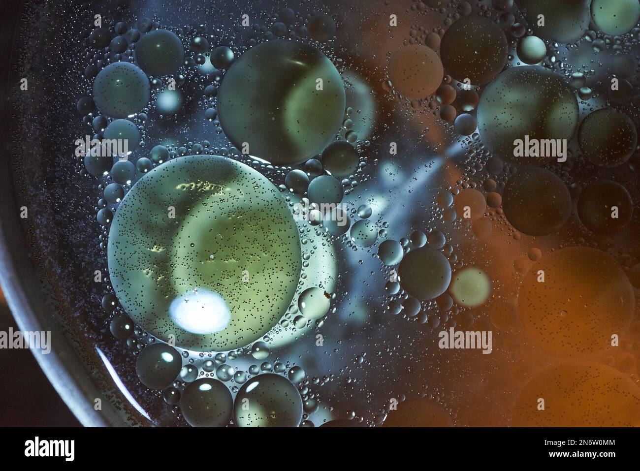 Bubbles, Abstract colours Stock Photo - Alamy