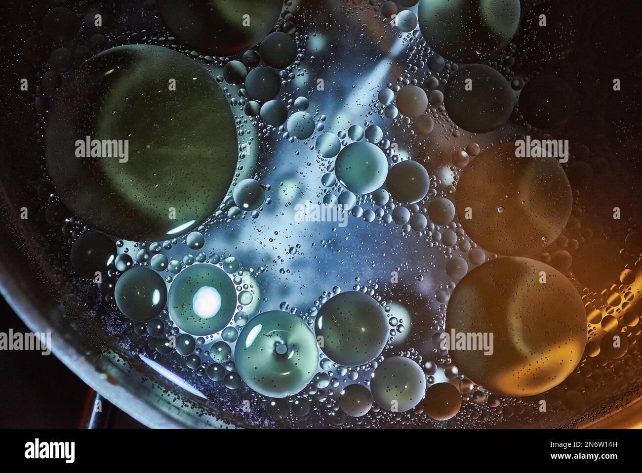 Bubbles, Abstract colours Stock Photo - Alamy