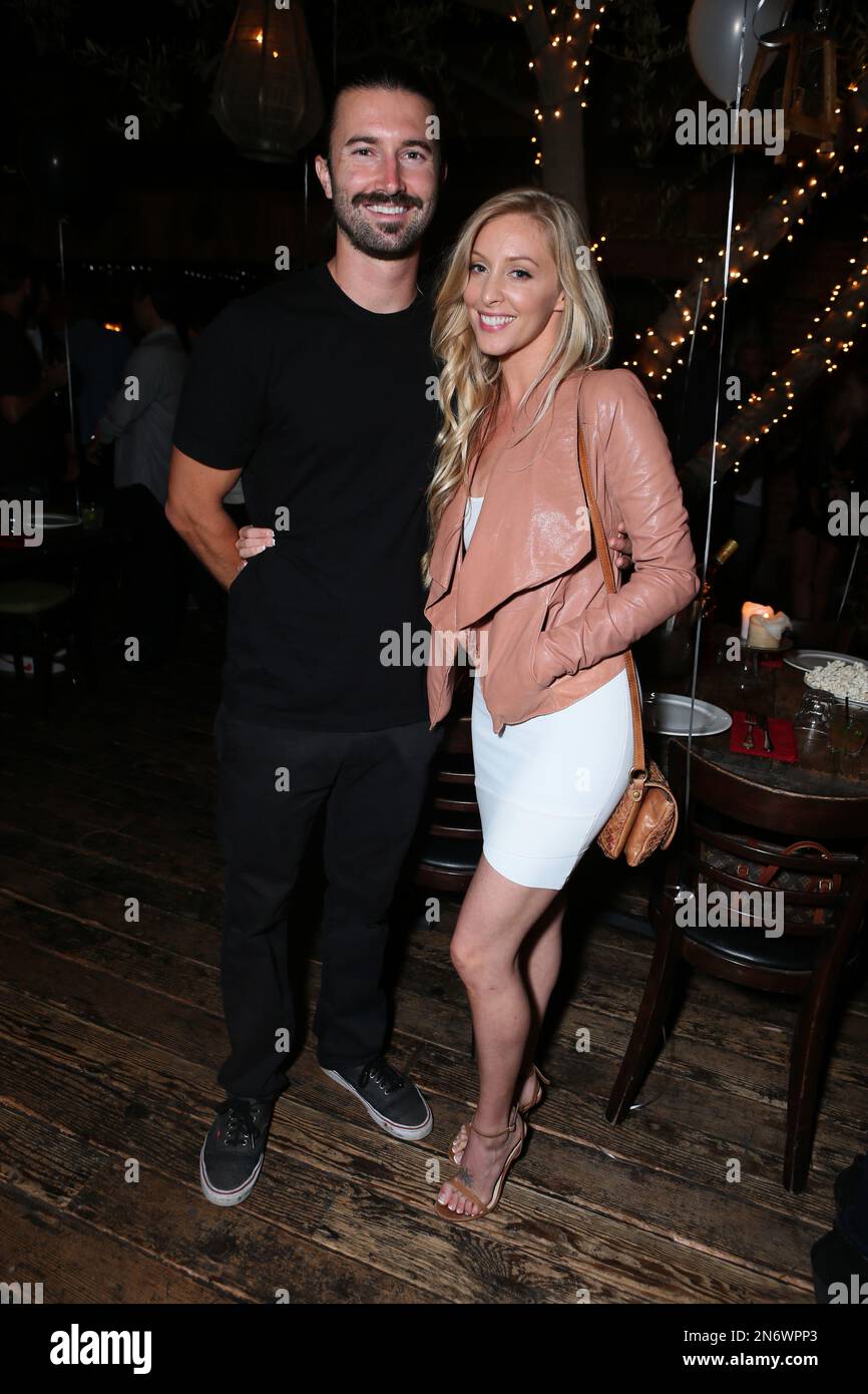 EXCLUSIVE CONTENT - PREMIUM RATES APPLY Brandon Jenner and Leah Felder