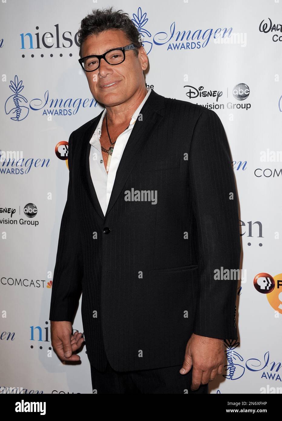 Steven Bauer Arrives At The 28th Annual Imagen Awards At The Beverly