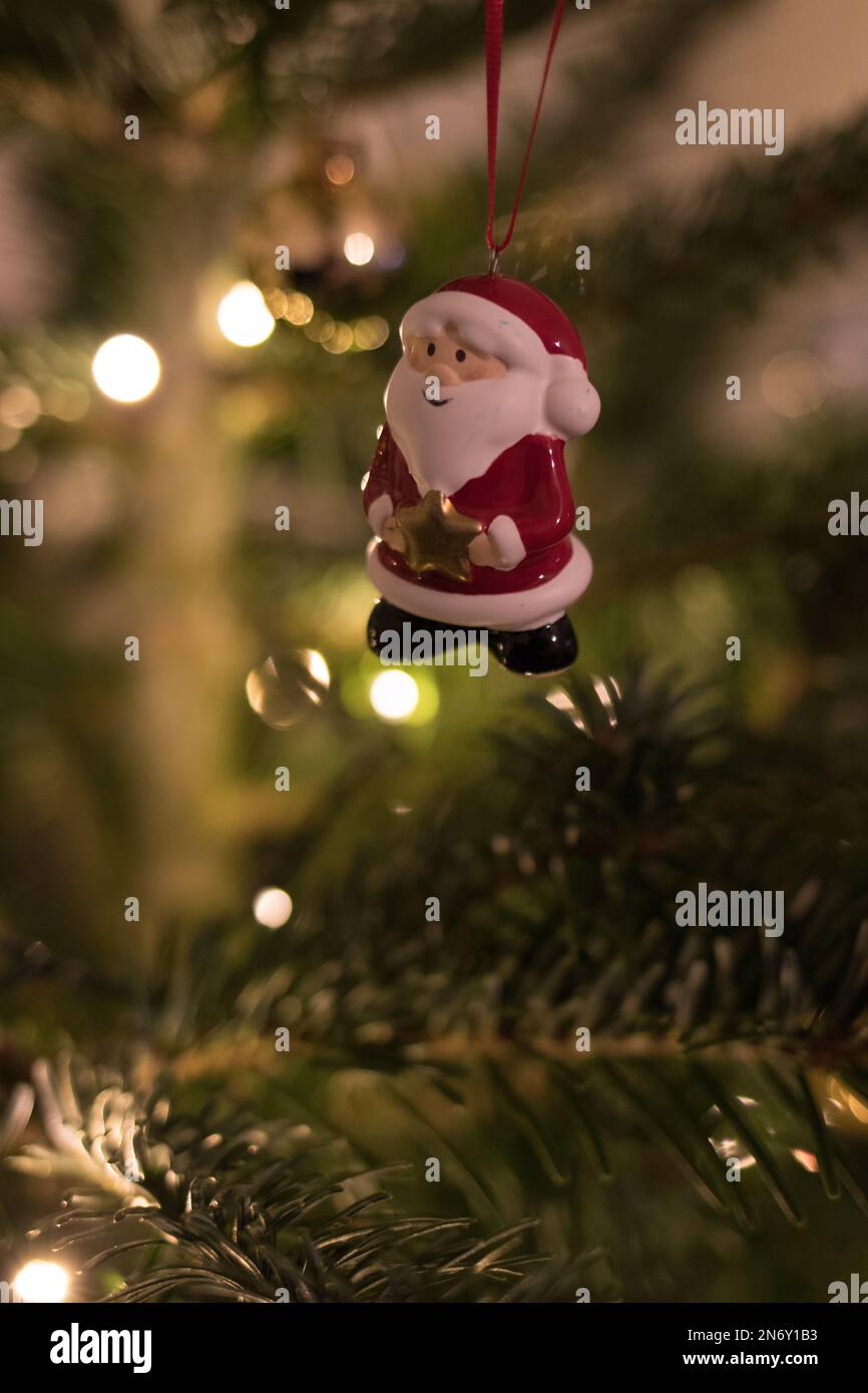 Santa Claus figure Stock Photo