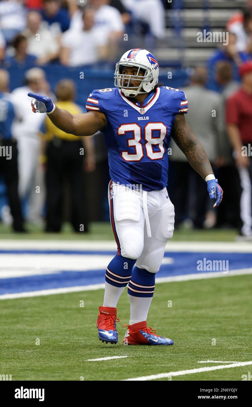 Buffalo Bills' Frank Summers (38) during the first half of an NFL
