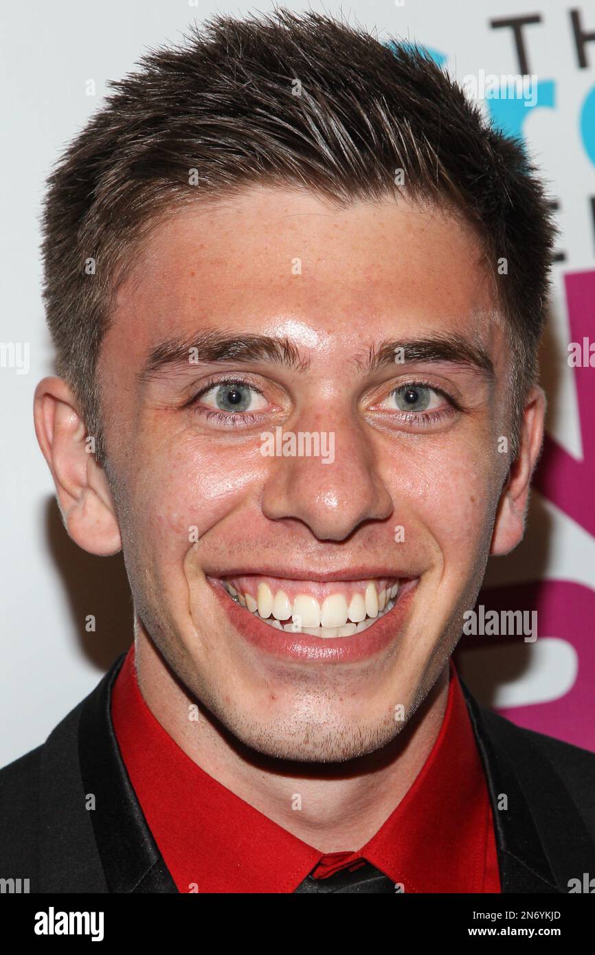 Actor Brock Ciarlelli arrives at the No Bull Teen Video Awards at the