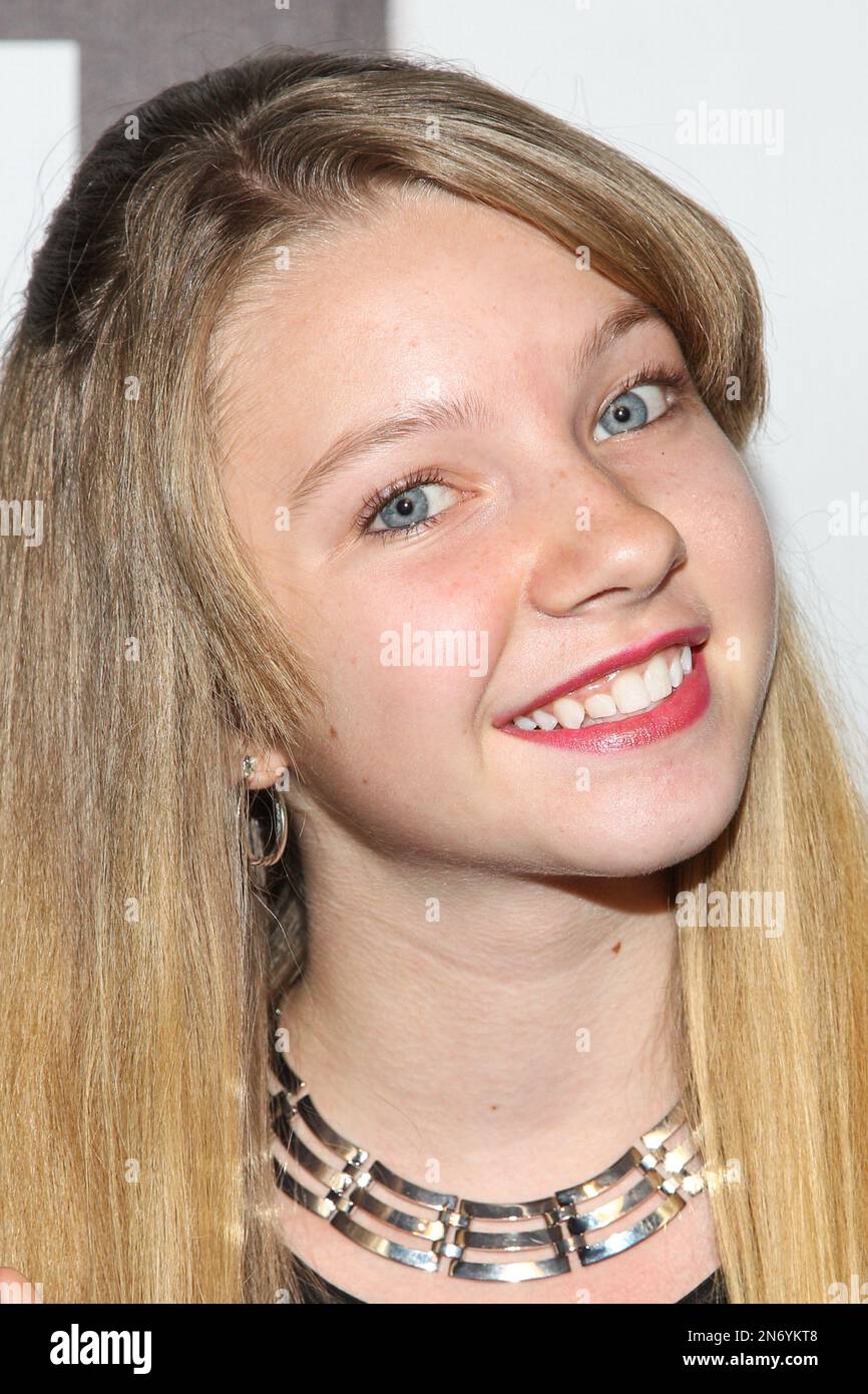 Actress Elise Luthman arrives at the No Bull Teen Video Awards at the ...