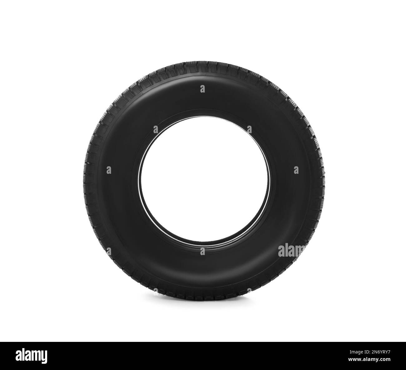 New winter tire isolated on white. Car maintenance Stock Photo Alamy