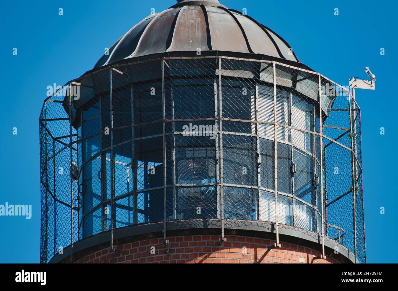 The architecture of a water tower against the blue sky Stock Photo - Alamy