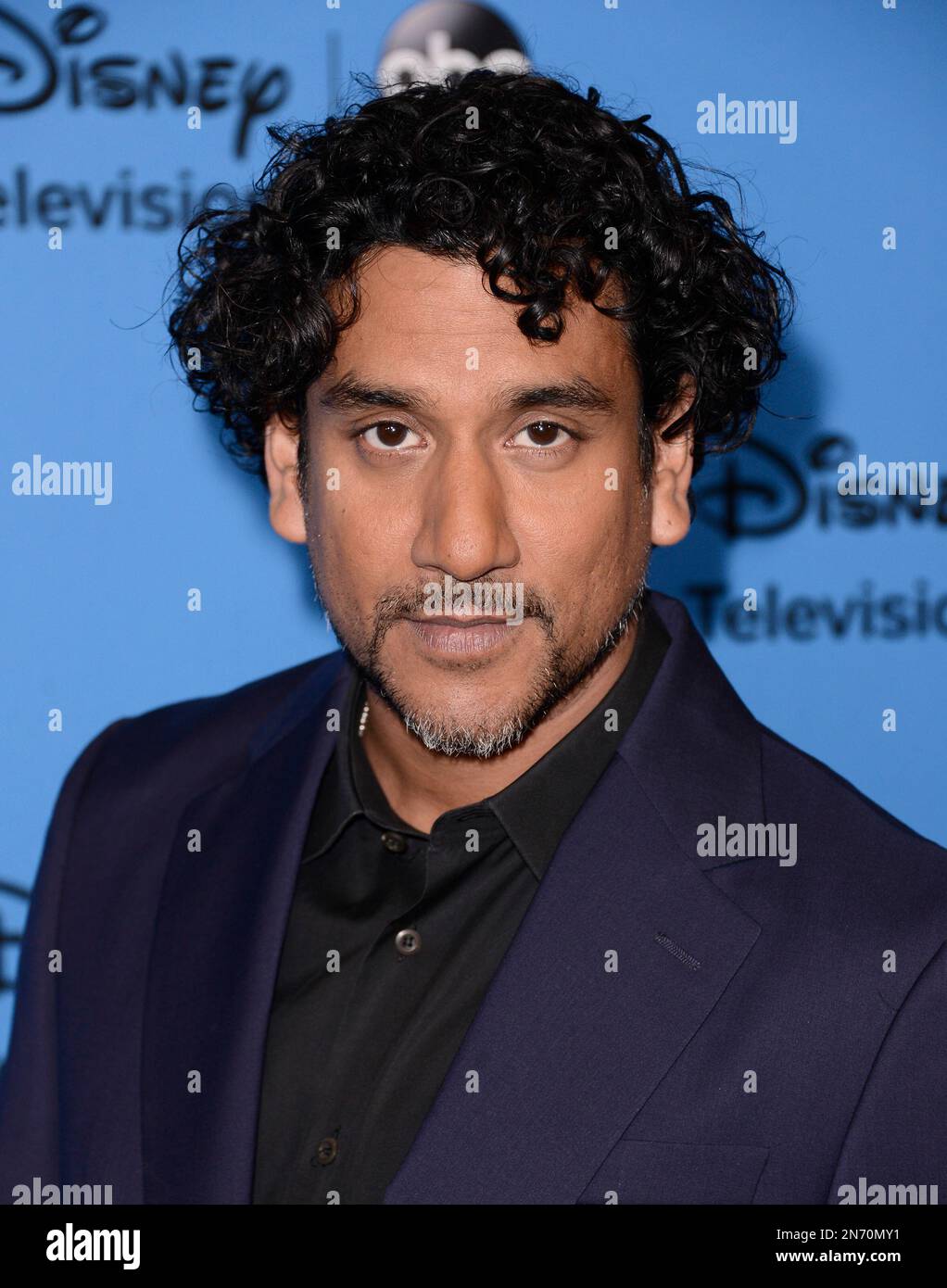 Actor Naveen Andrews arrives at the Disney/ABC 2013 Summer TCA Party at