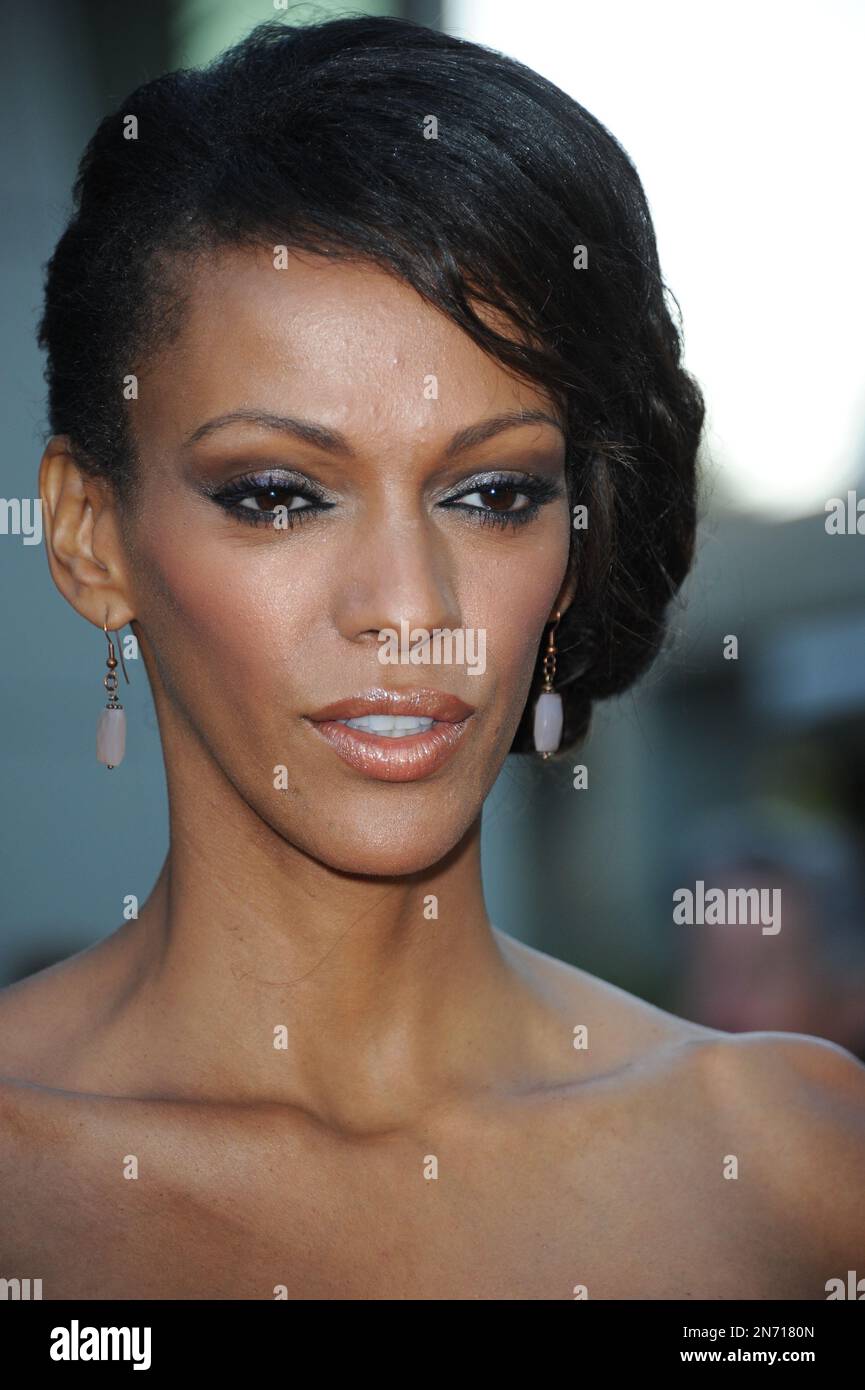 Judith Shekoni arrives at a special screening for "I Give It A Year" at
